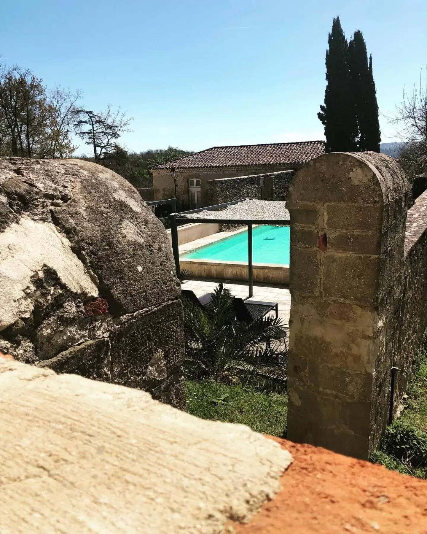 Swimming Pool in Le Monastère de Saint Mont Hôtel & Spa