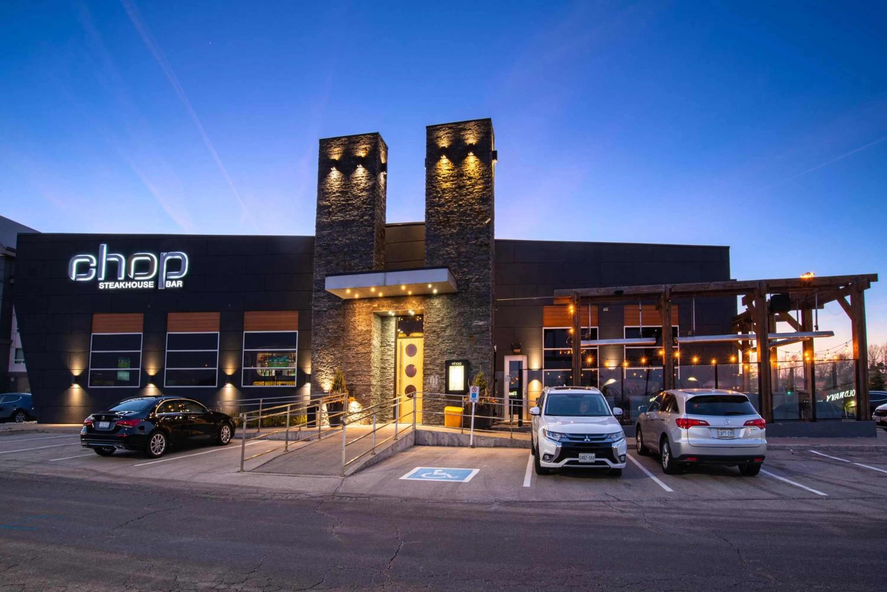 Property building in Sandman Hotel Oakville