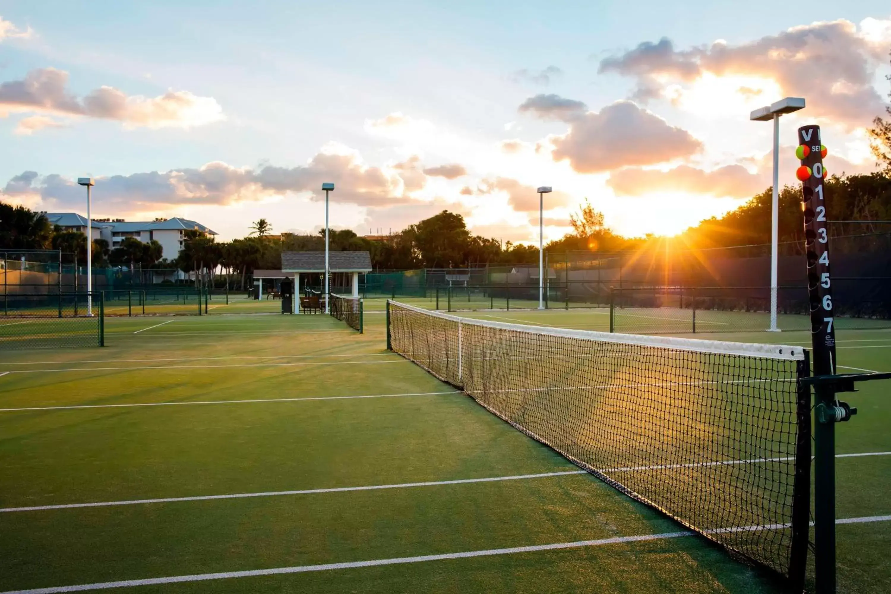 Tennis court, Tennis/Squash in Marriott Hutchinson Island Beach Resort, Golf & Marina