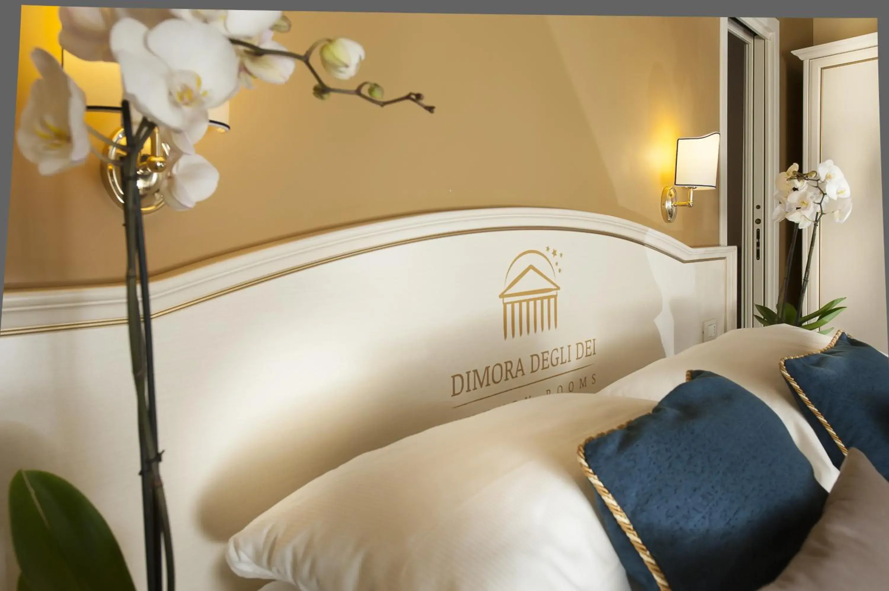 Bedroom, Bed in Dimora Degli Dei