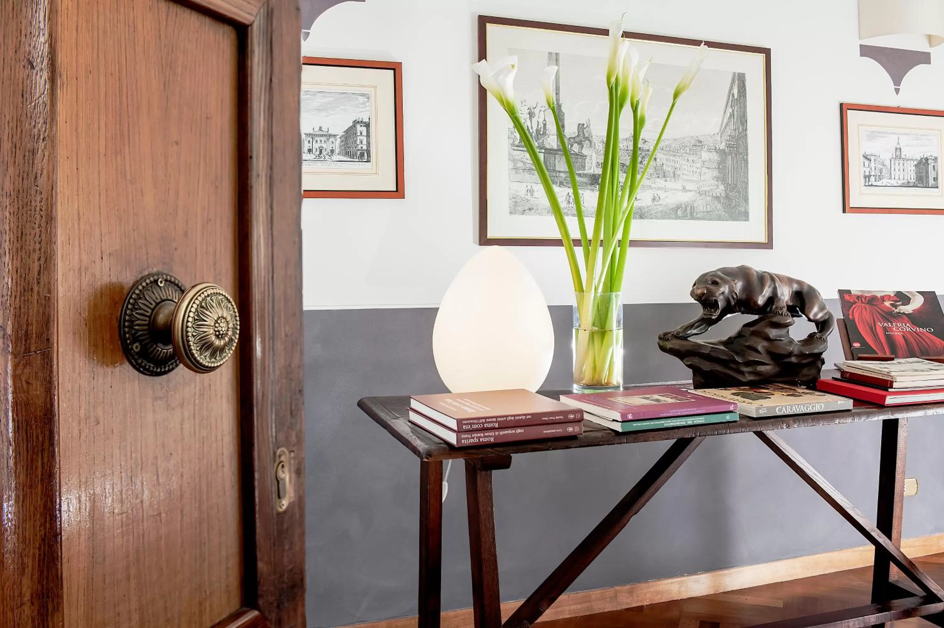 Lobby or reception in All'Orologio