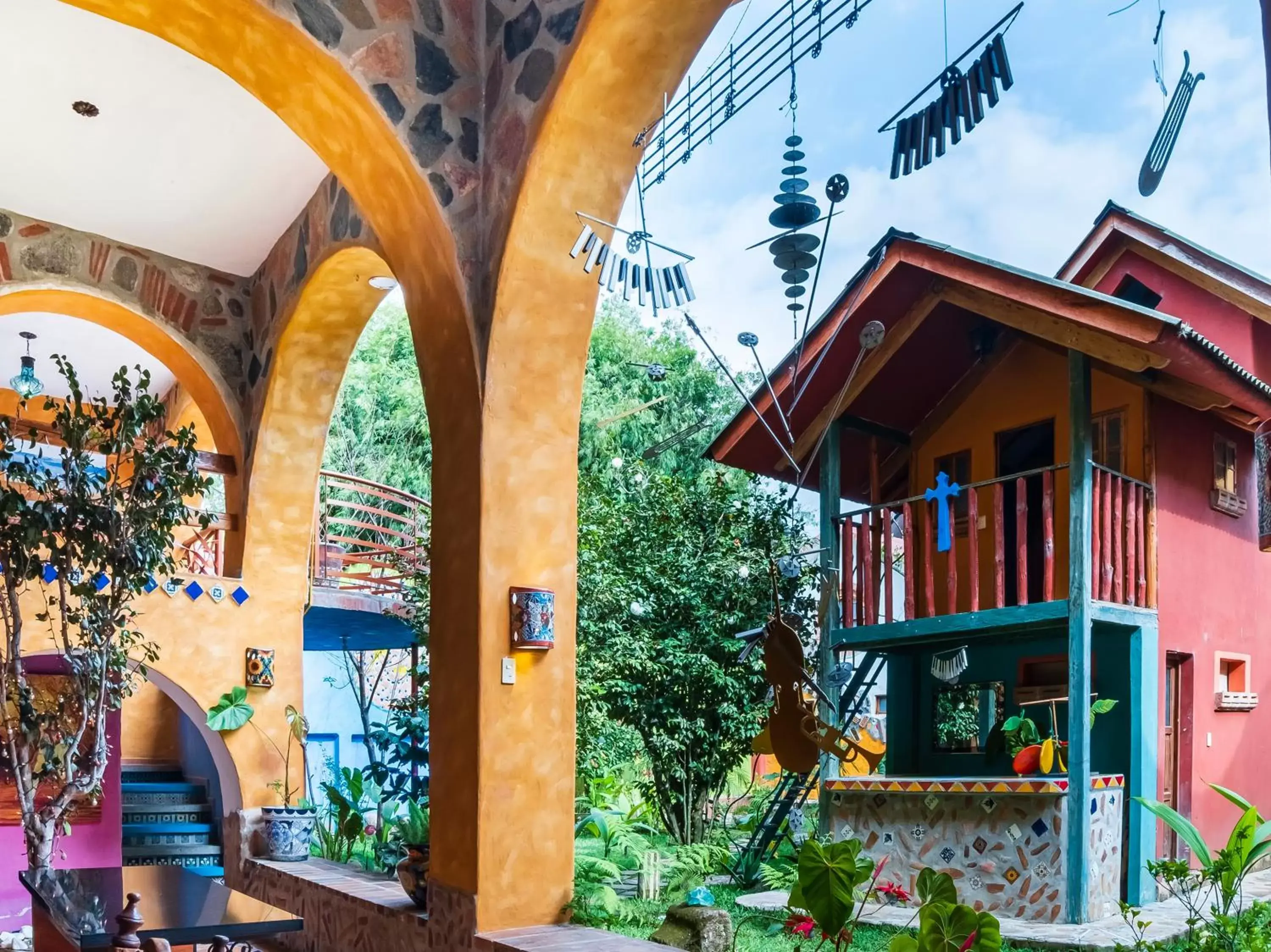 Balcony/Terrace in Casa Miguel Arcangel