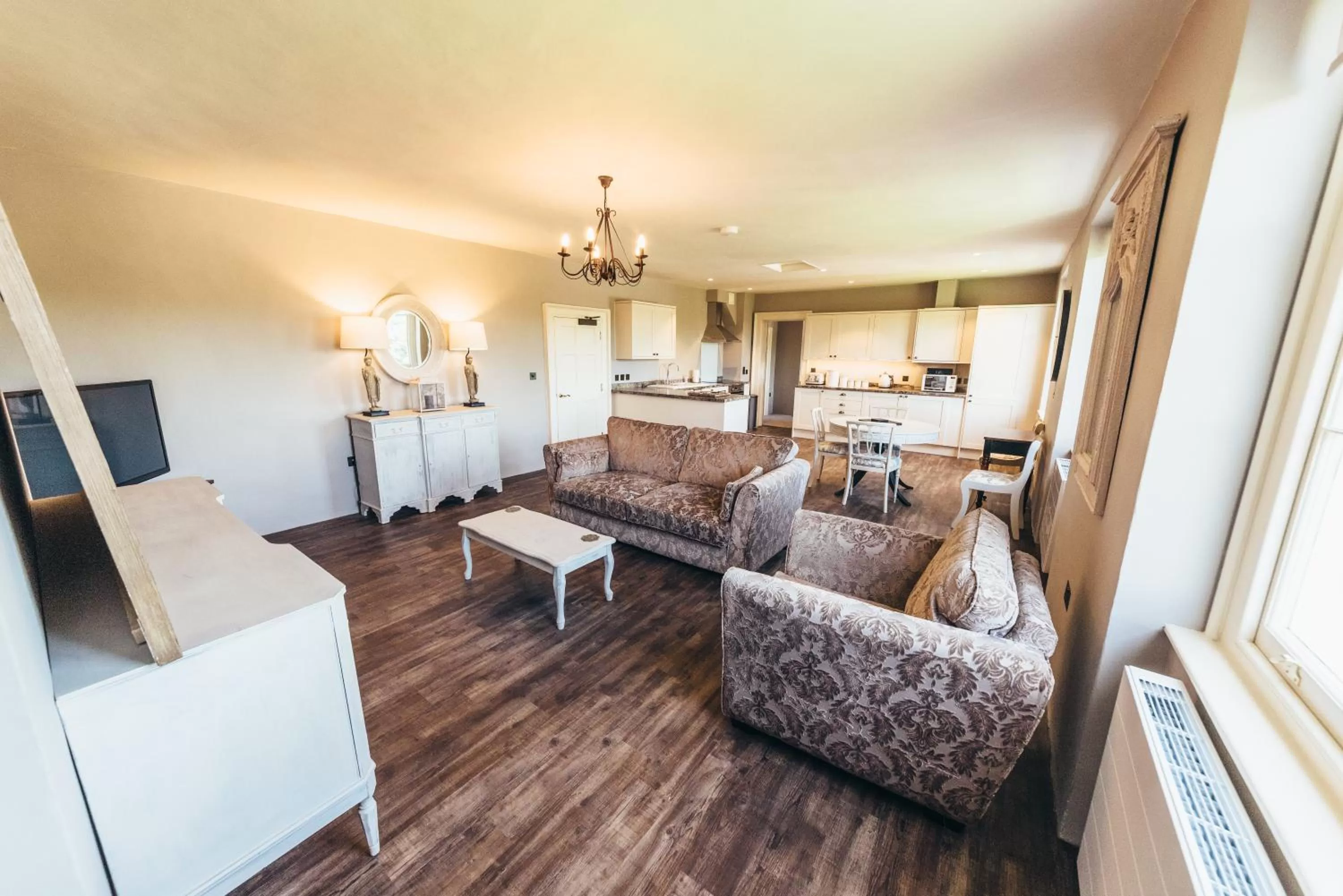 Living room, Seating Area in Birchover Bridgford Hall