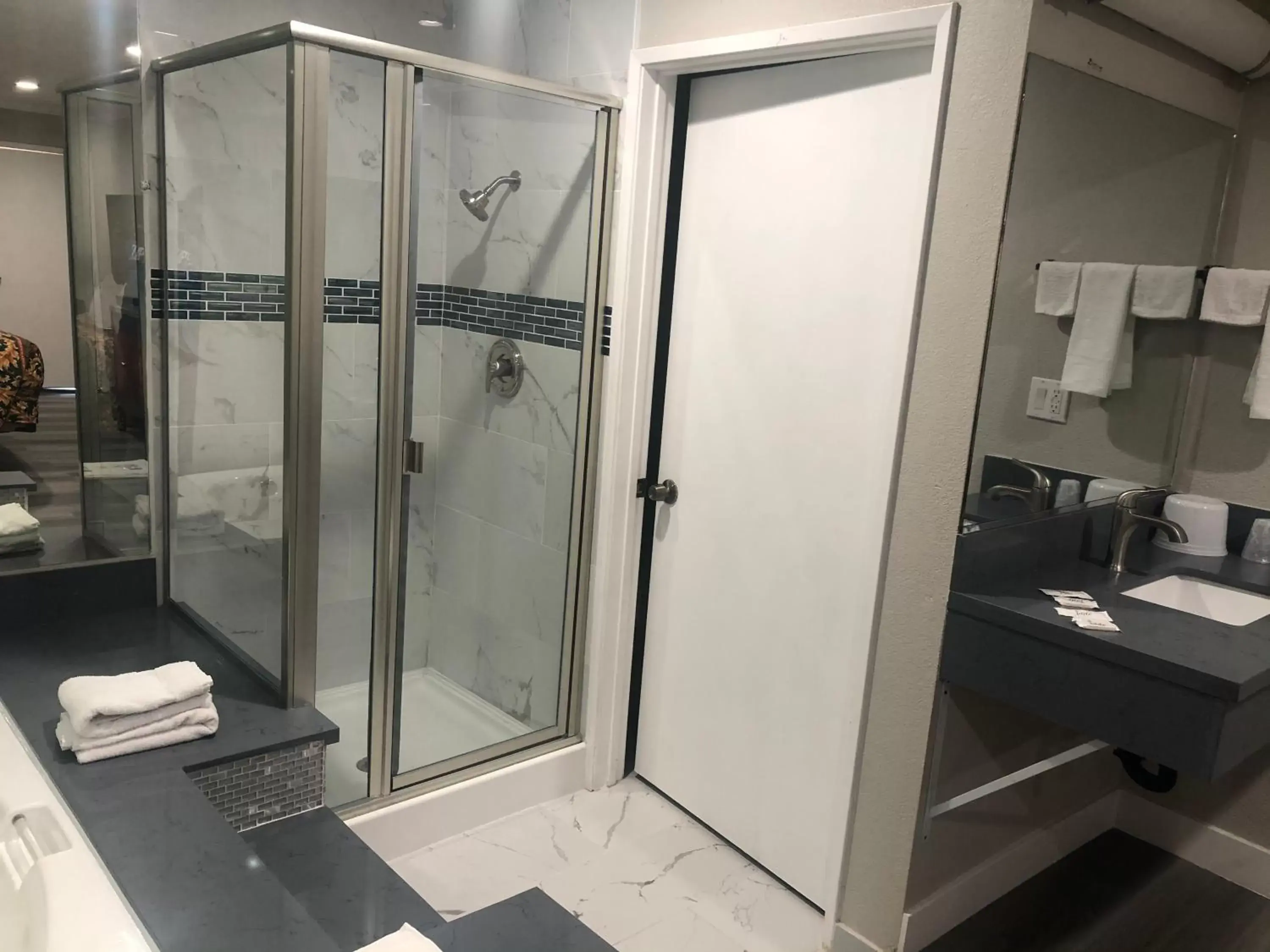 Bathroom in Economy Inn - Ontario Airport