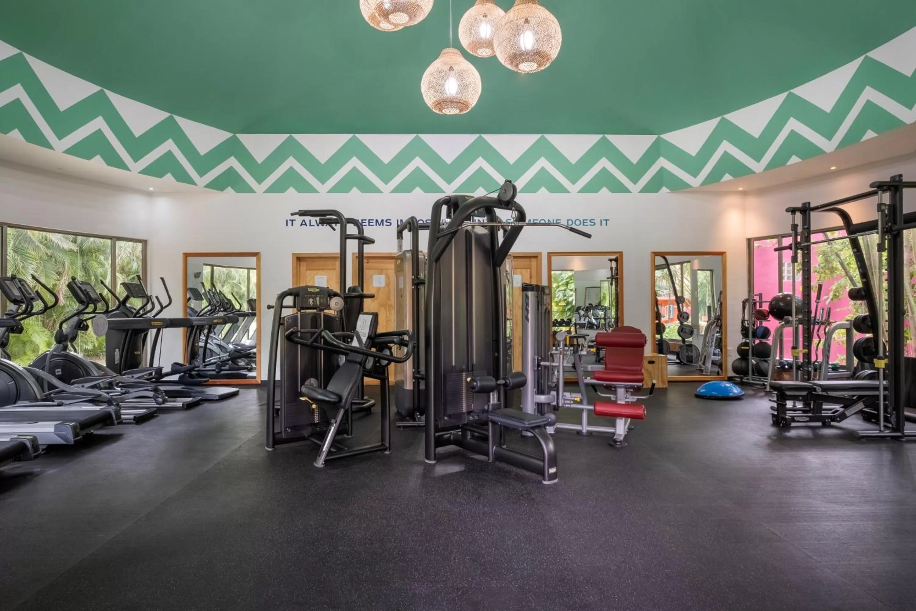 Fitness centre/facilities in Iberostar Waves Cozumel - All Inclusive
