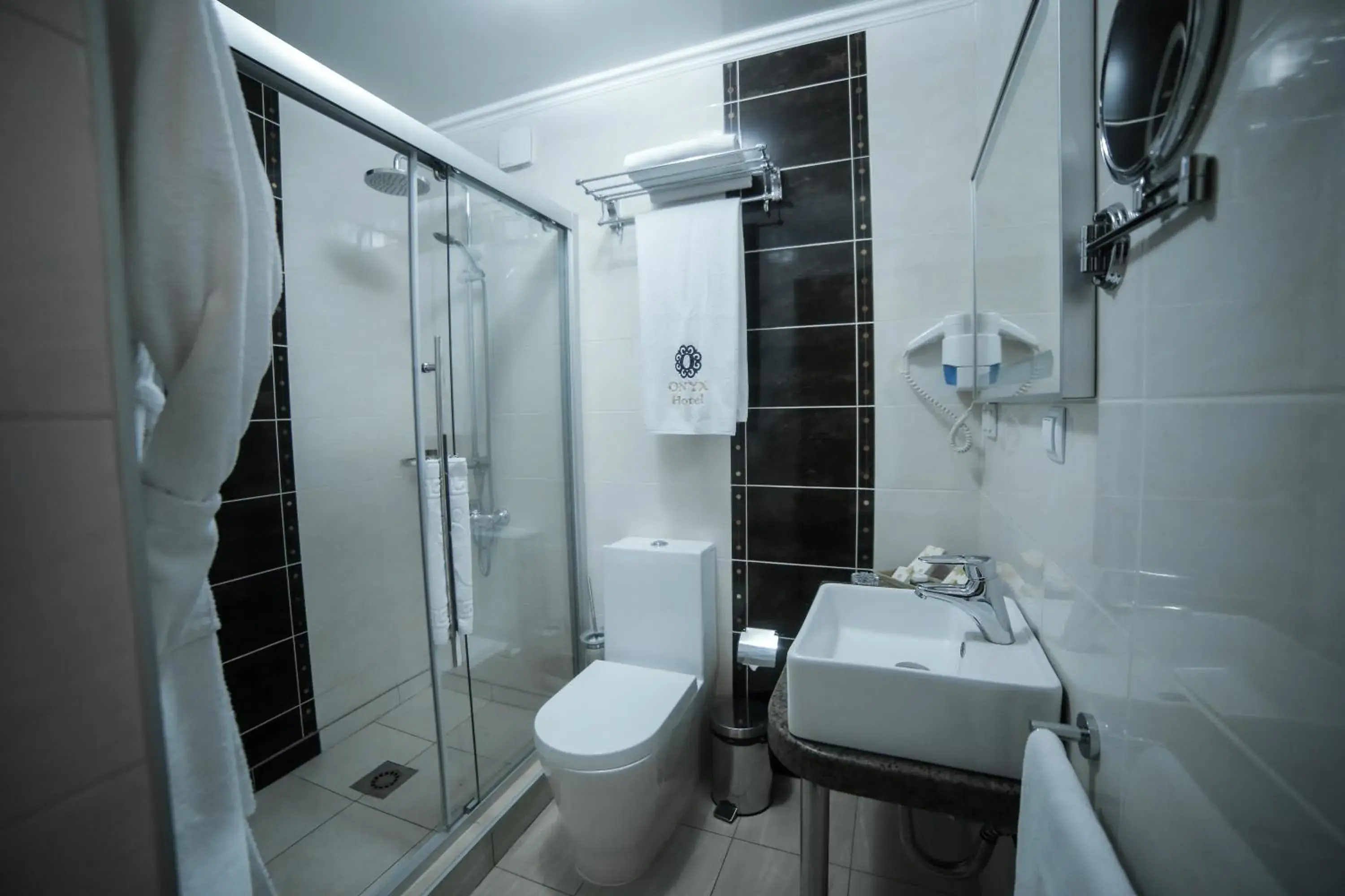 Shower, Bathroom in Onyx Hotel Bishkek