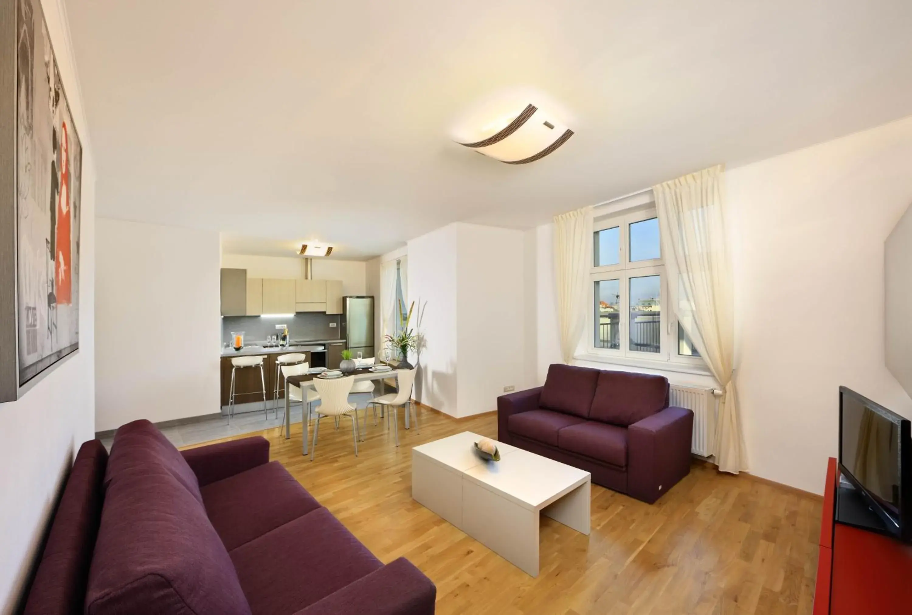 Living room, Seating Area in Salvator Superior Apartments