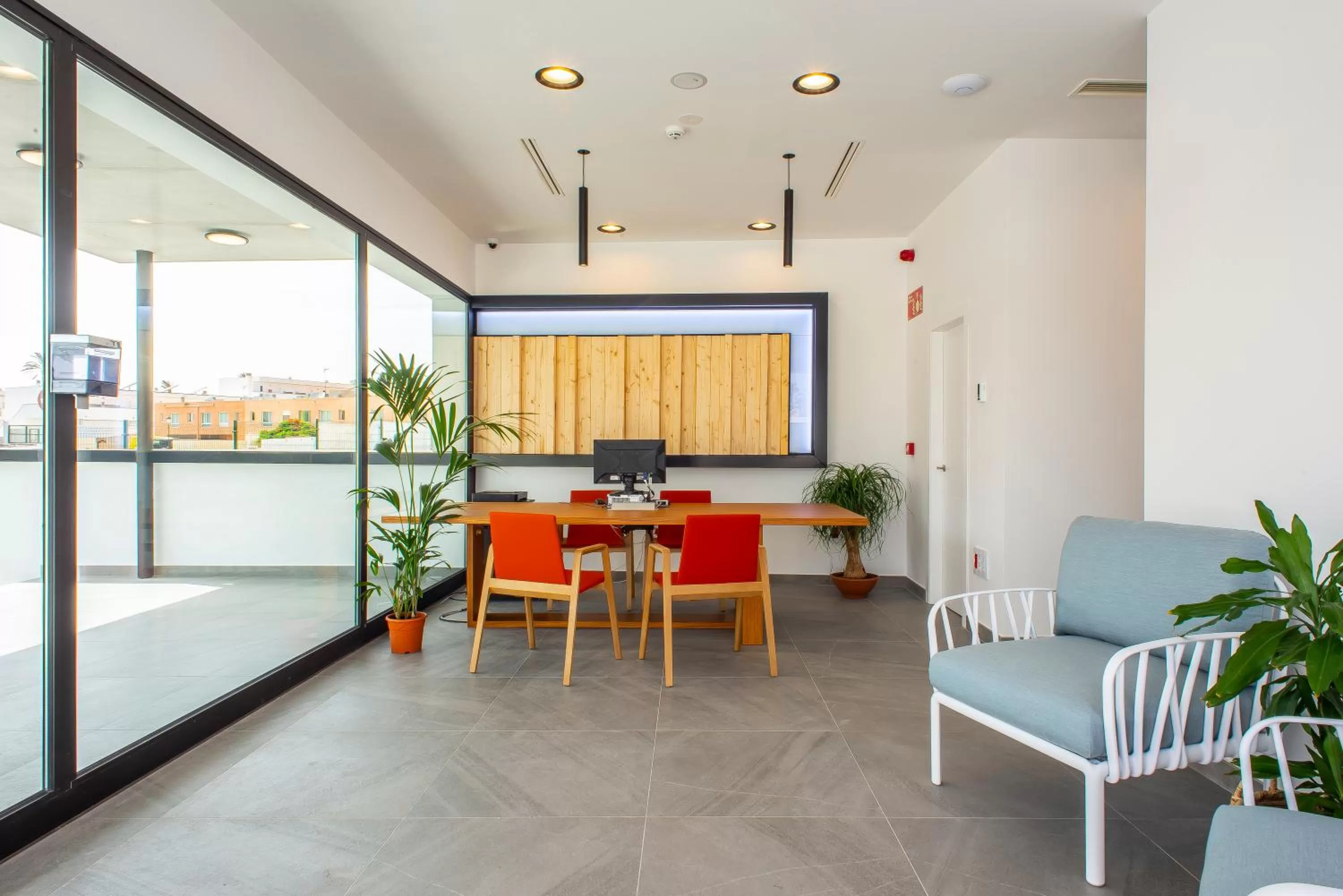 Lobby or reception in Hotel Taimar