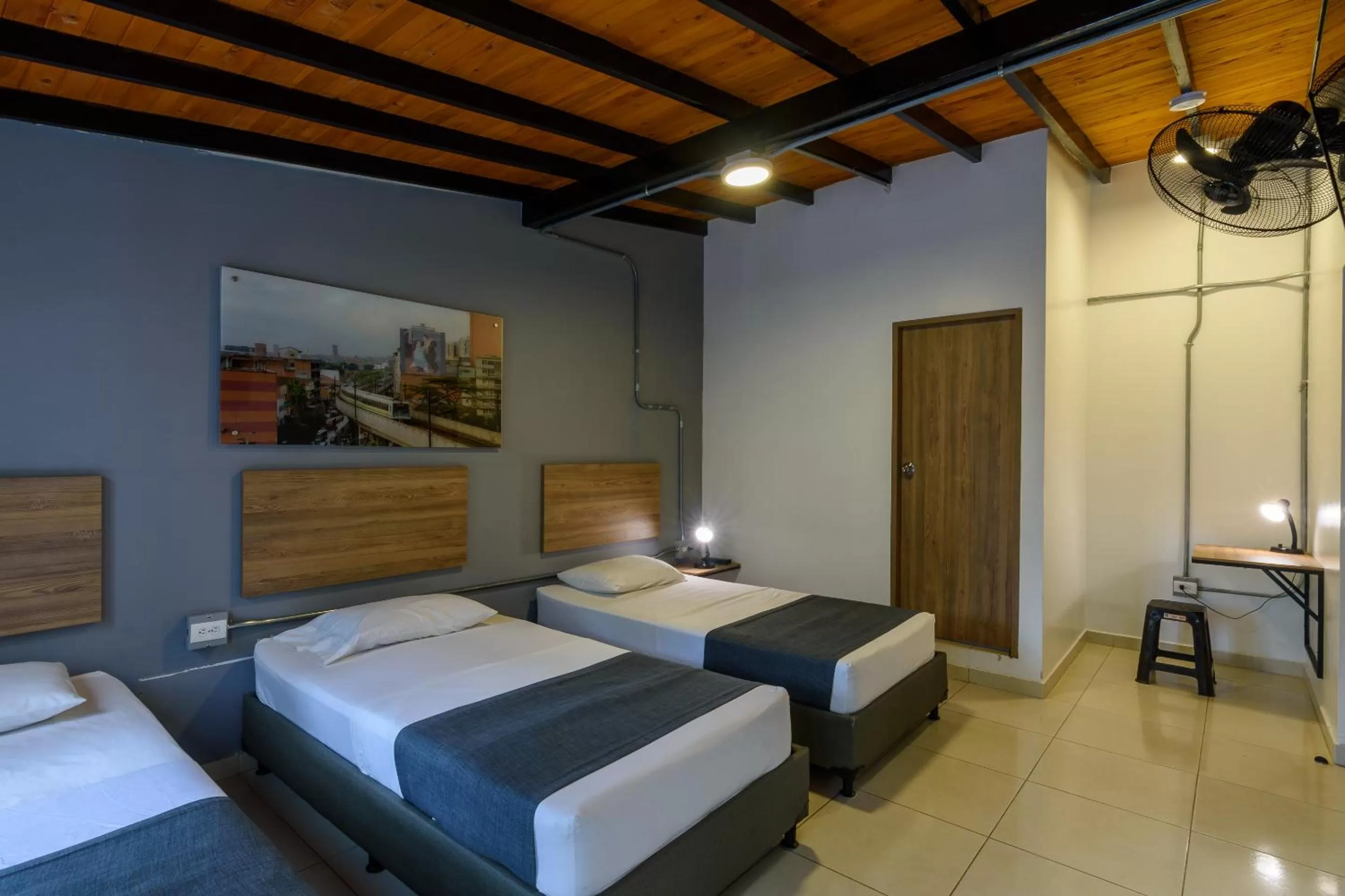 Bedroom, Bed in Med la palma