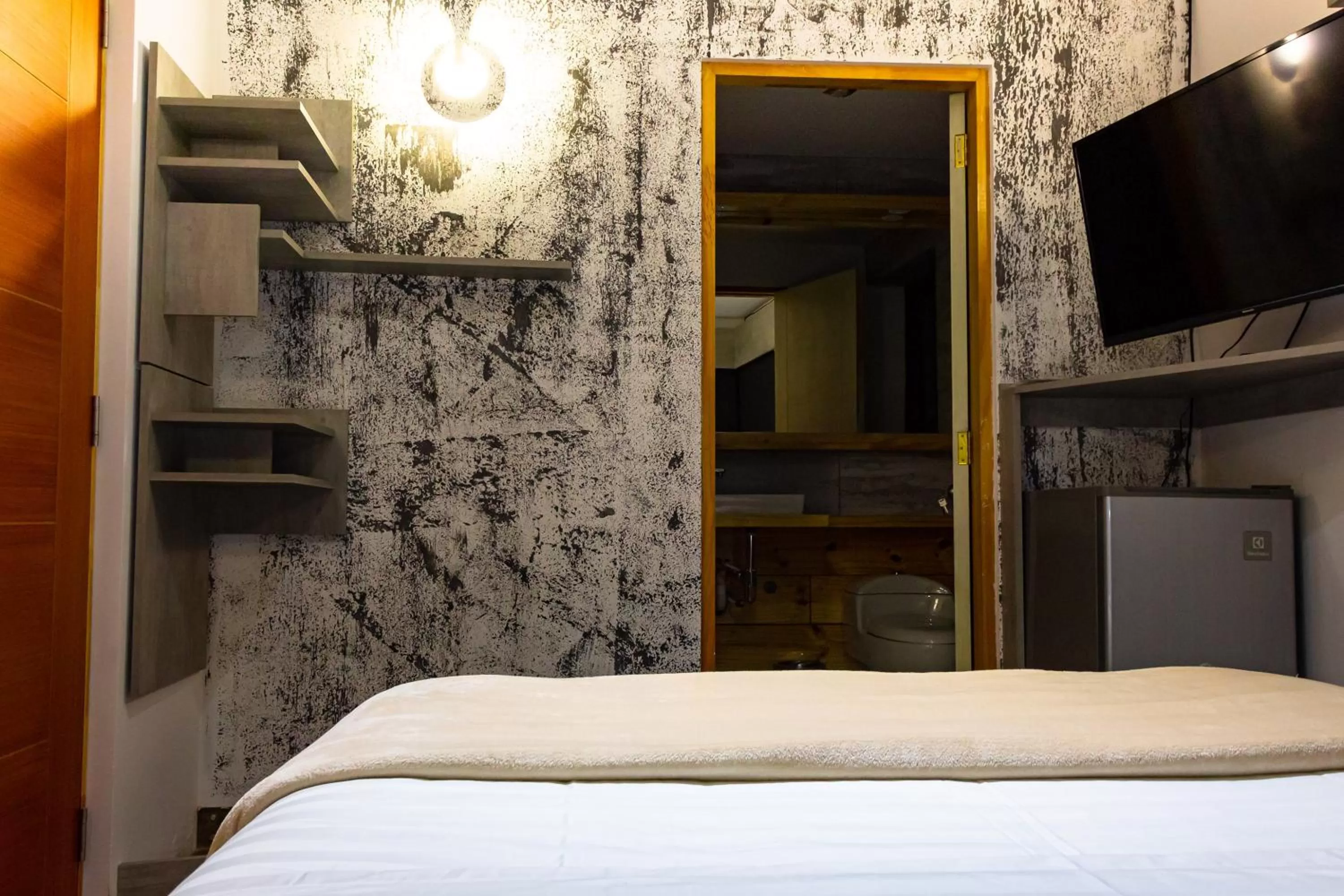 TV and multimedia, Bed in The Grand La Paz Experience Hotel Boutique