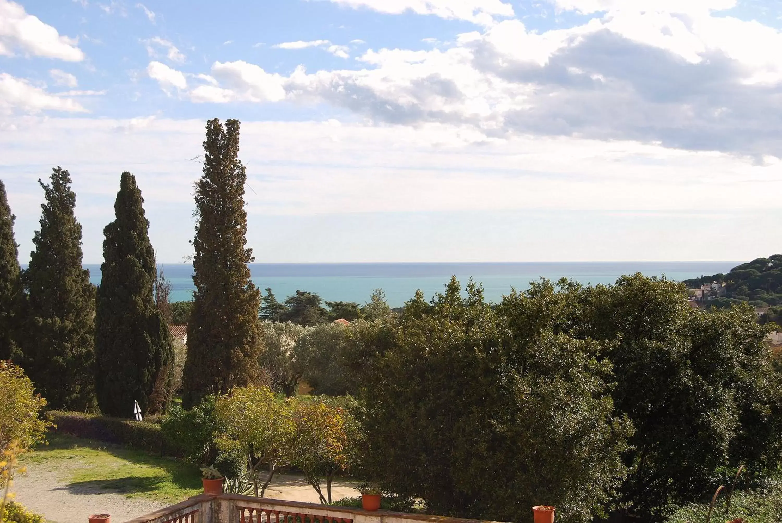 Sea view in B&B Can Casadella