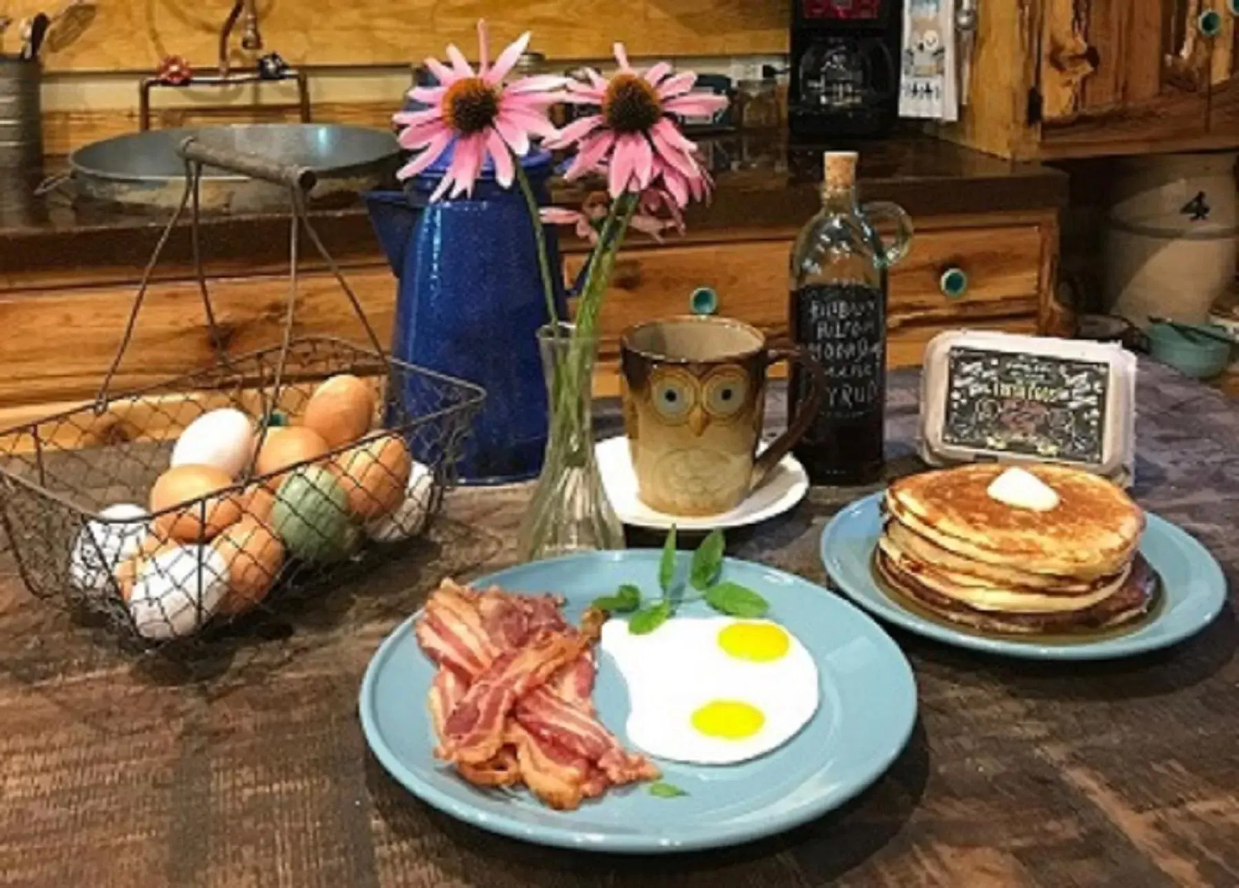 Food and drinks in Fox Pass Cabins