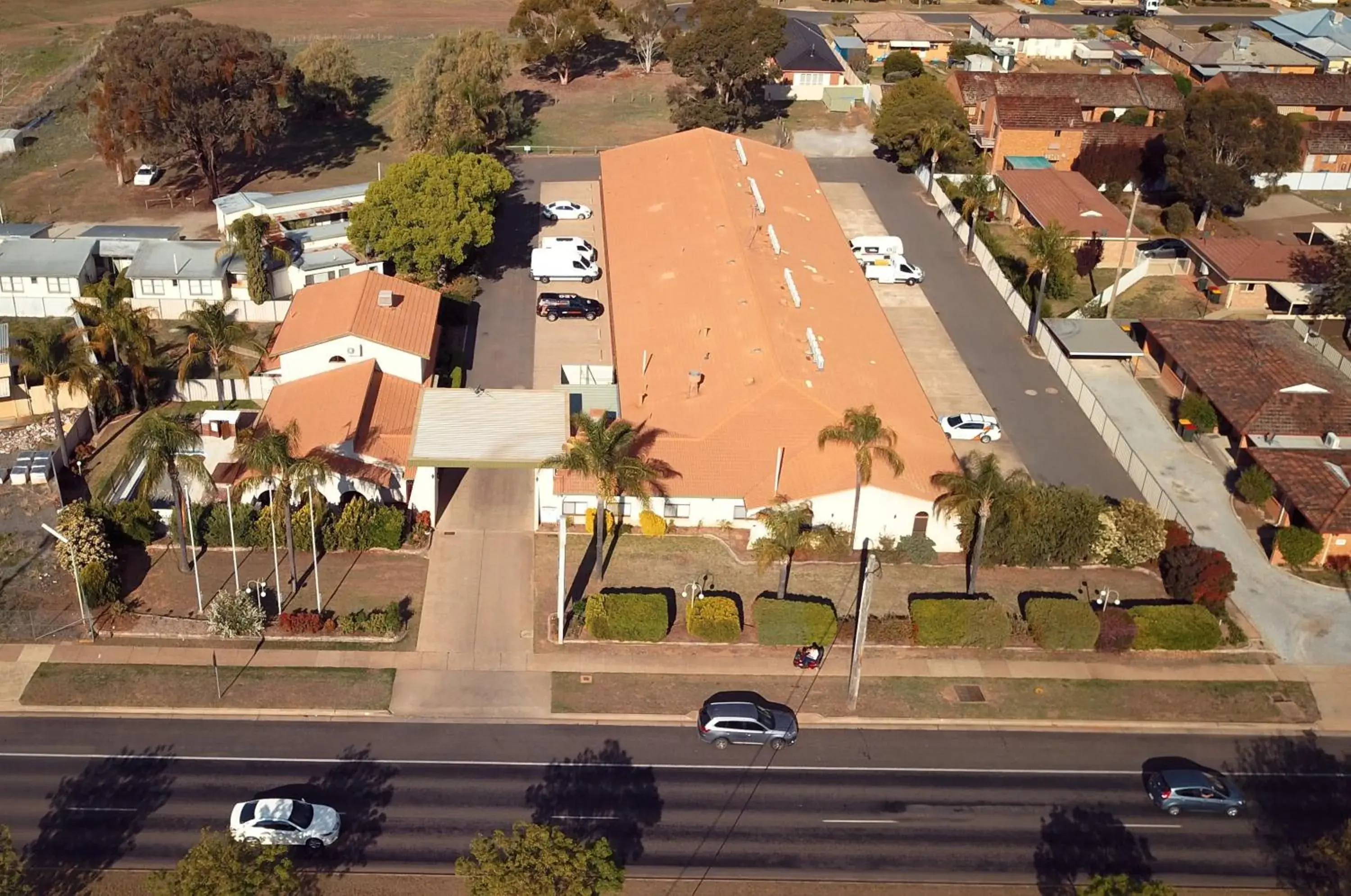 Bird's eye view, Bird's-eye View in Tamworth Motor Inn & Cabins