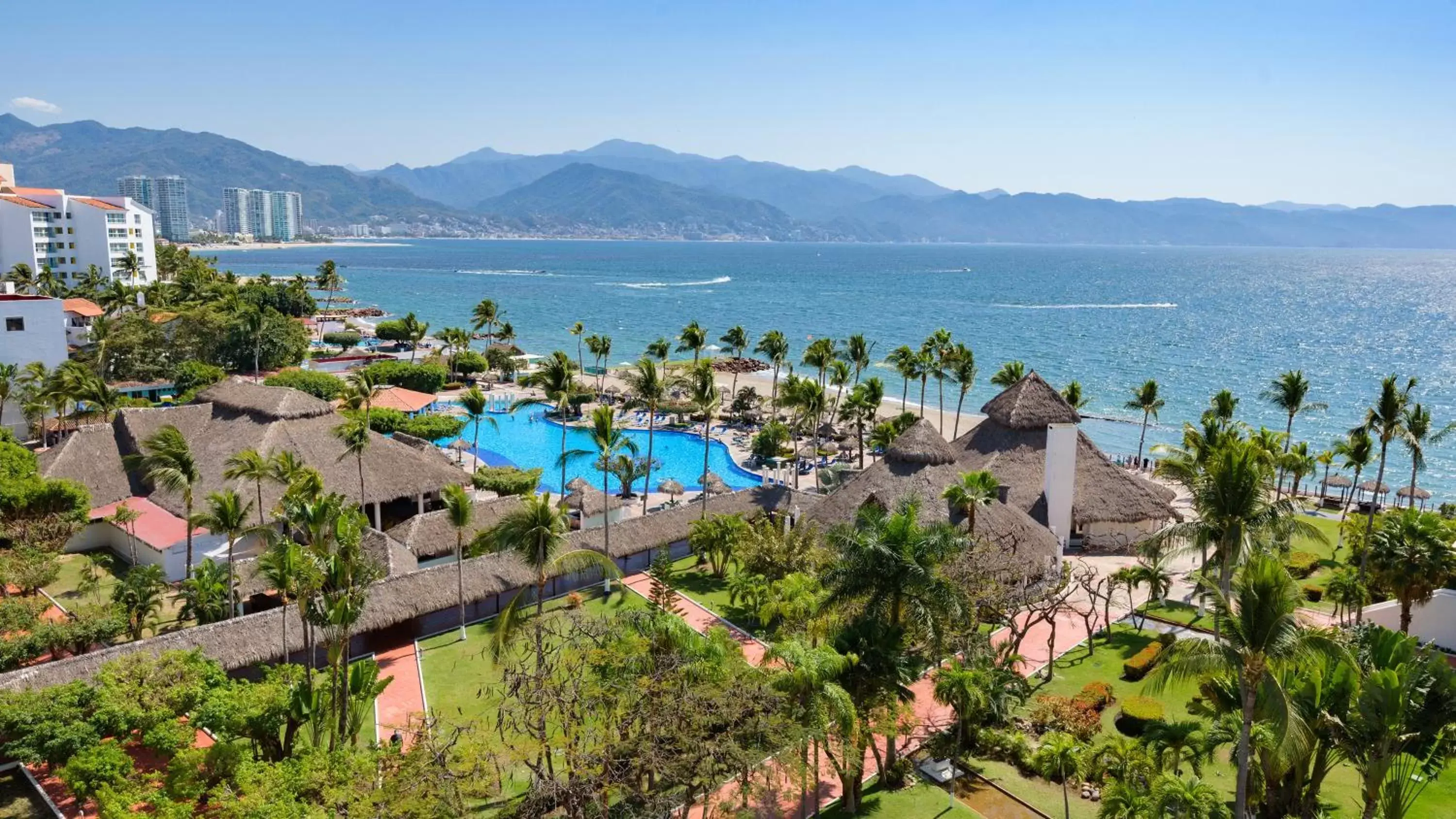 View (from property/room), Bird's-eye View in Meliá Puerto Vallarta – All Inclusive