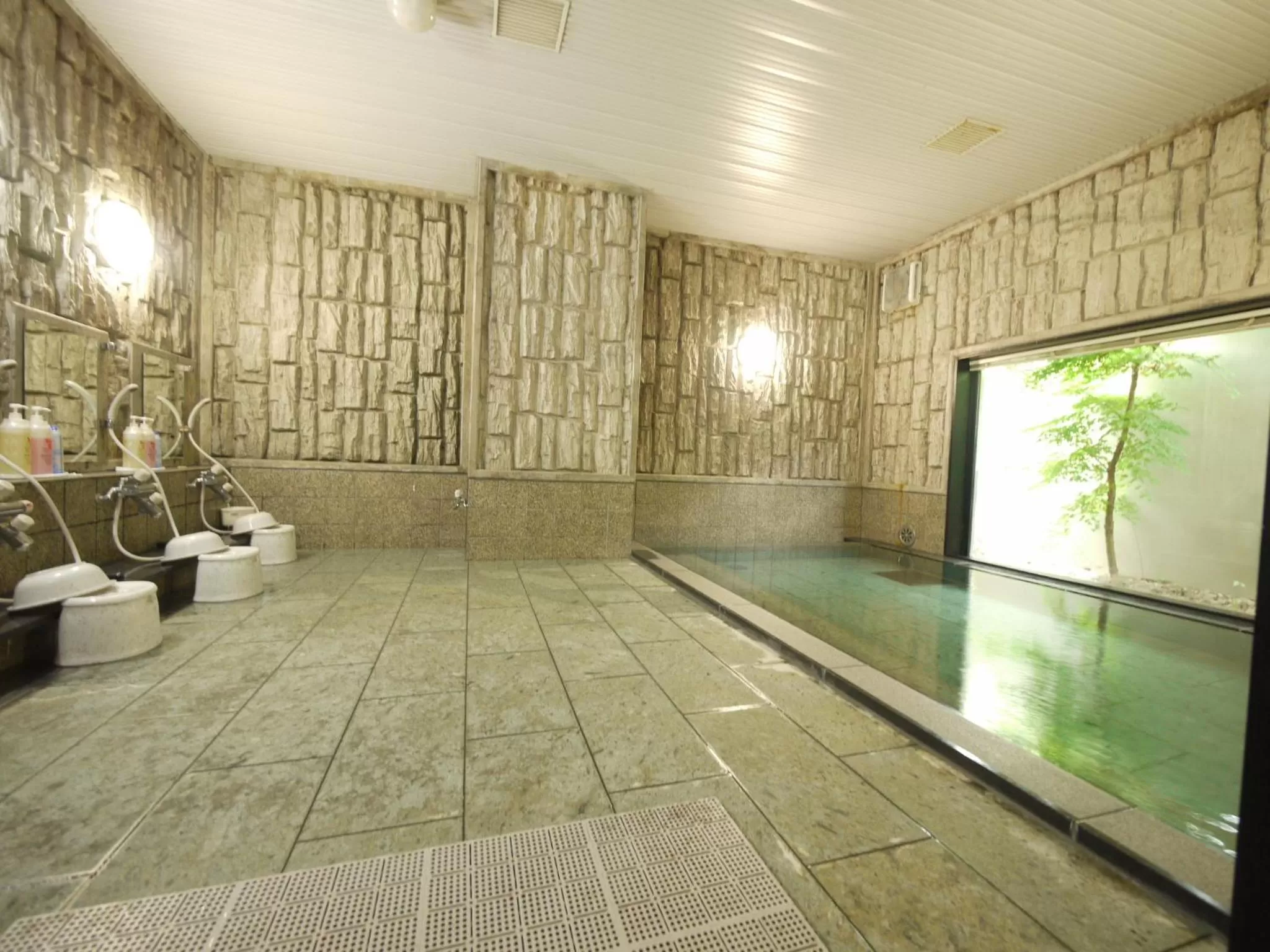 Public Bath in Hotel Route-Inn Tendo