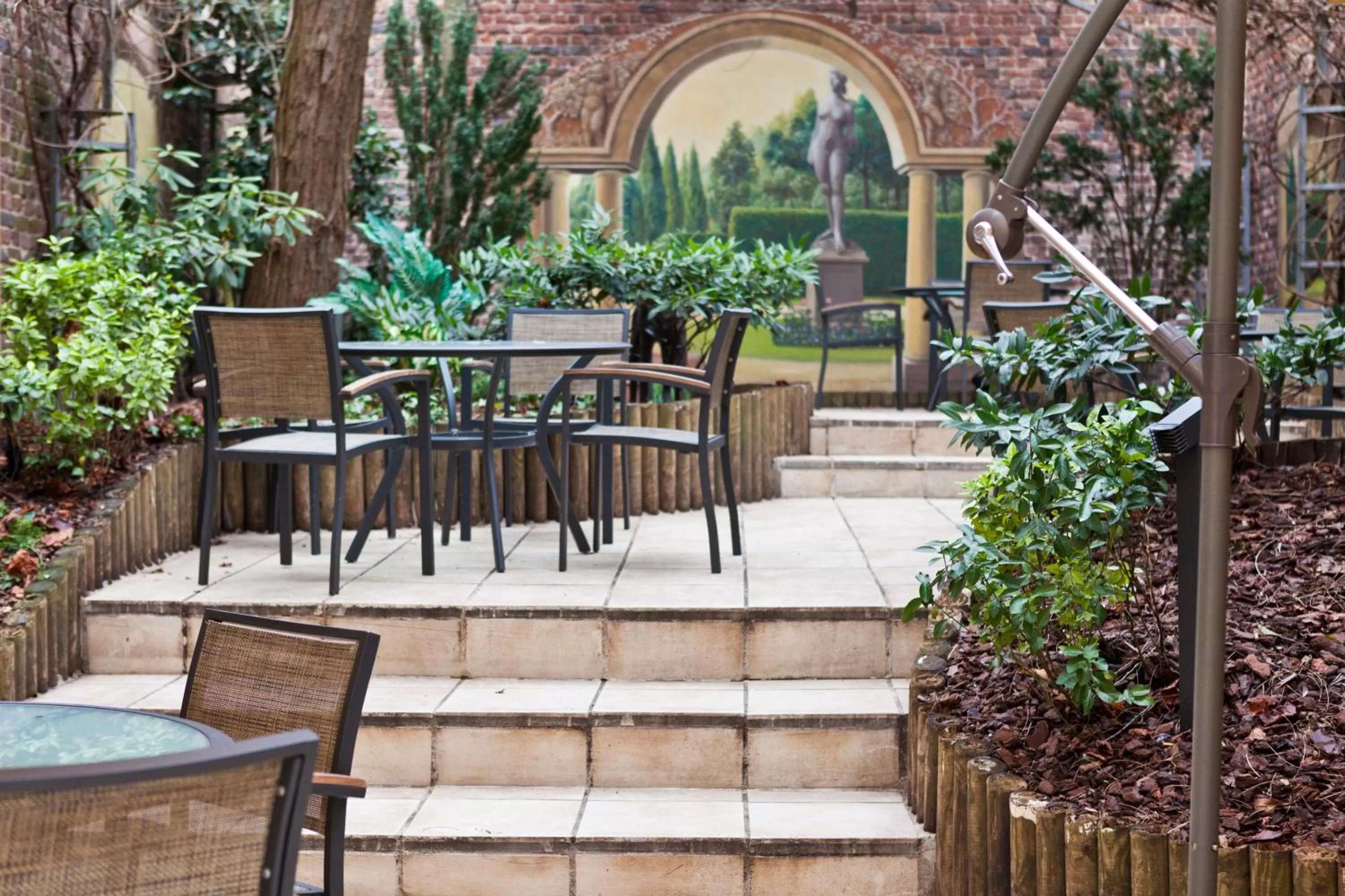 Balcony/Terrace in Hotel Le Châtelain