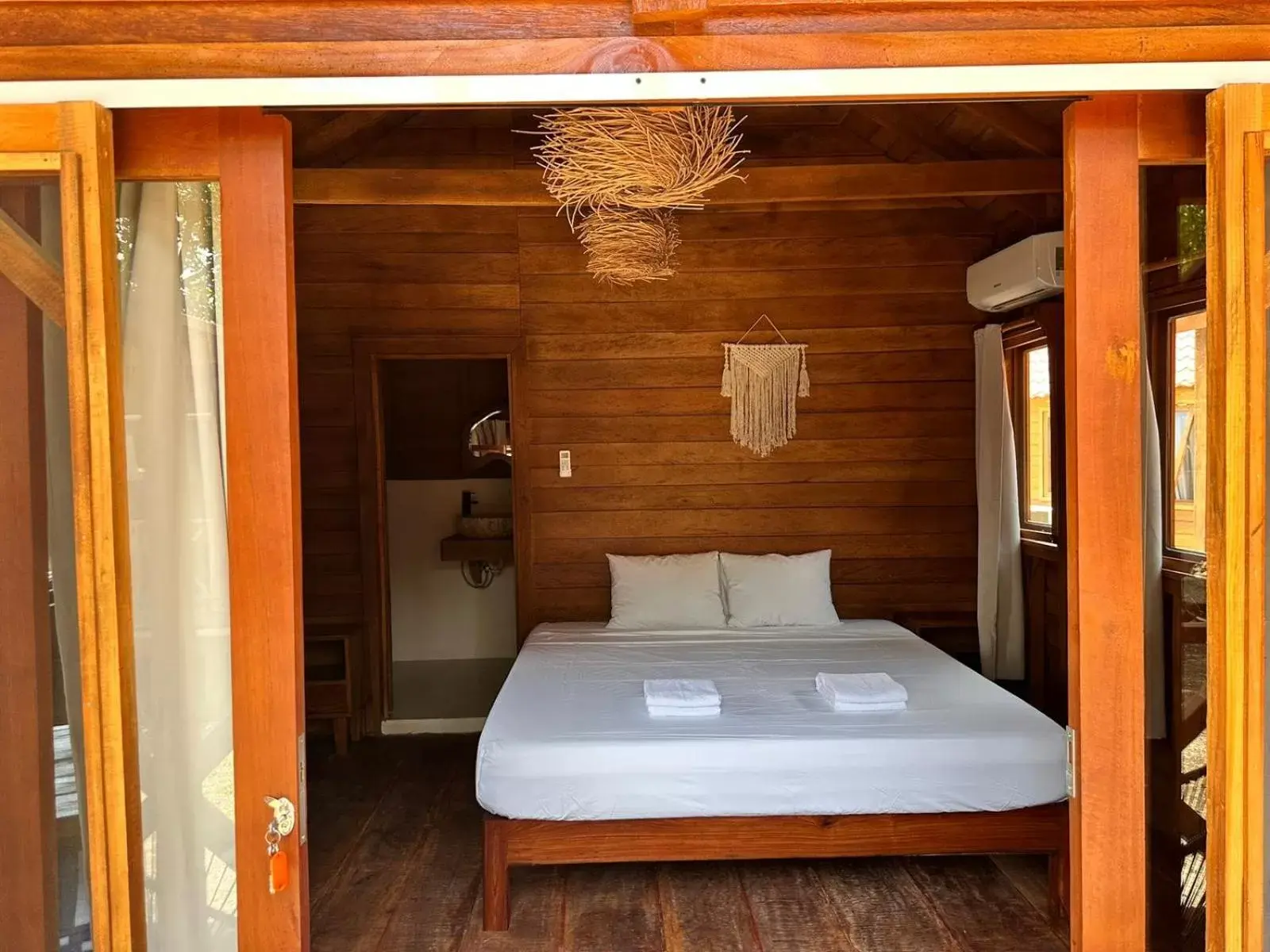 Bed in bacalar My Love Front Laguna