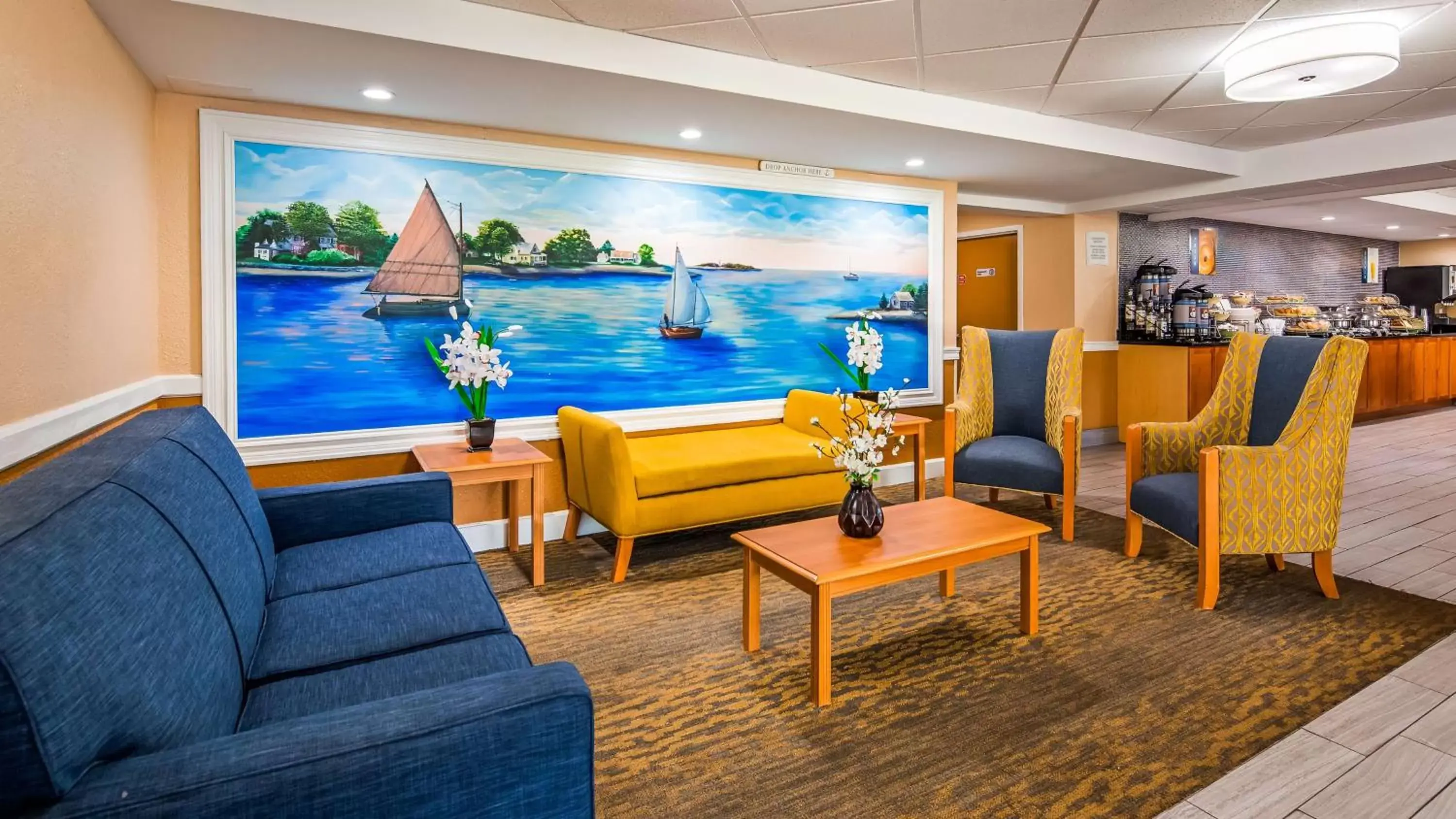 Lobby or reception, Seating Area in Best Western Cape Cod Hotel