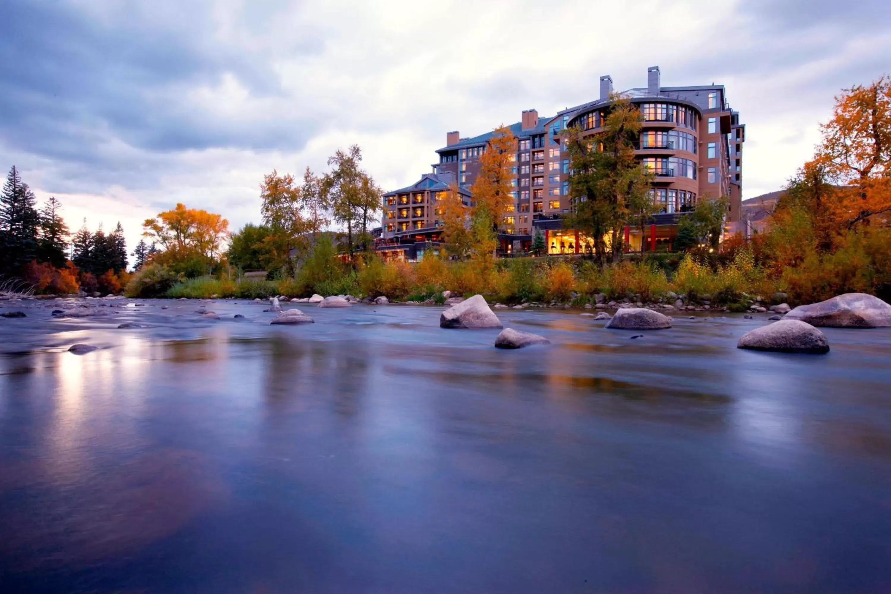 Property building in The Westin Riverfront Resort & Spa, Avon, Vail Valley