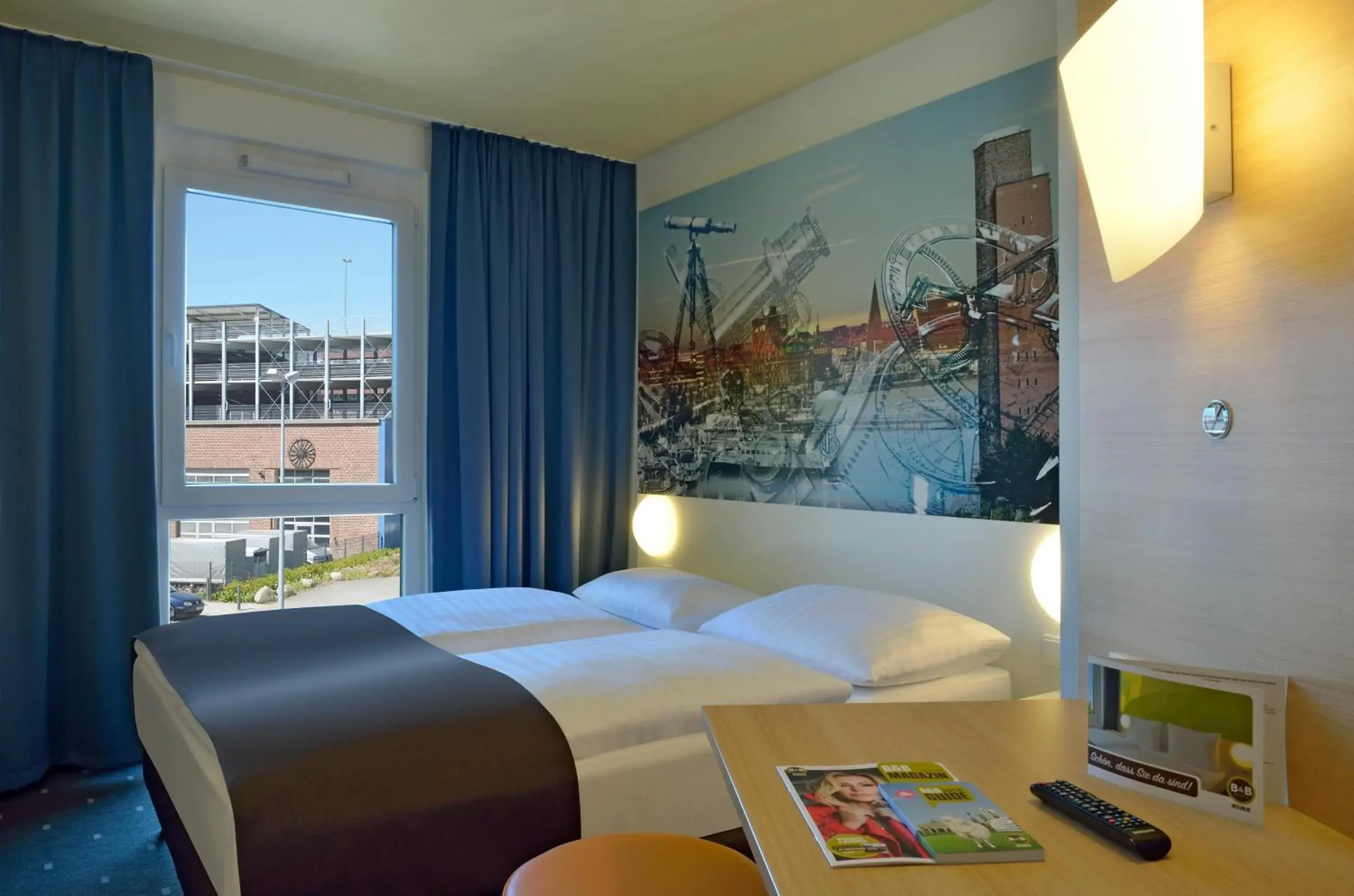 Bed in B&B Hotel Kiel-Wissenschaftspark