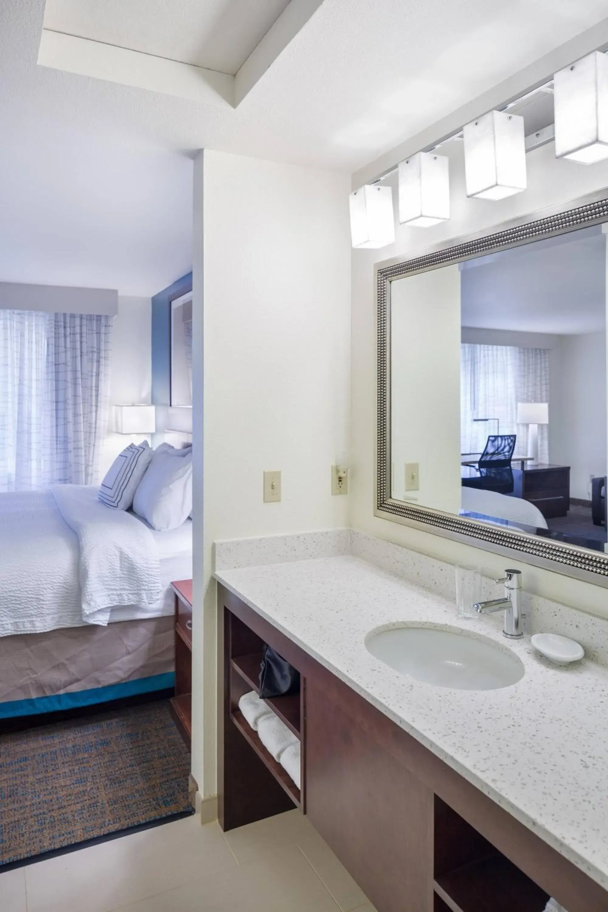 Bathroom in Residence Inn Portland Hillsboro