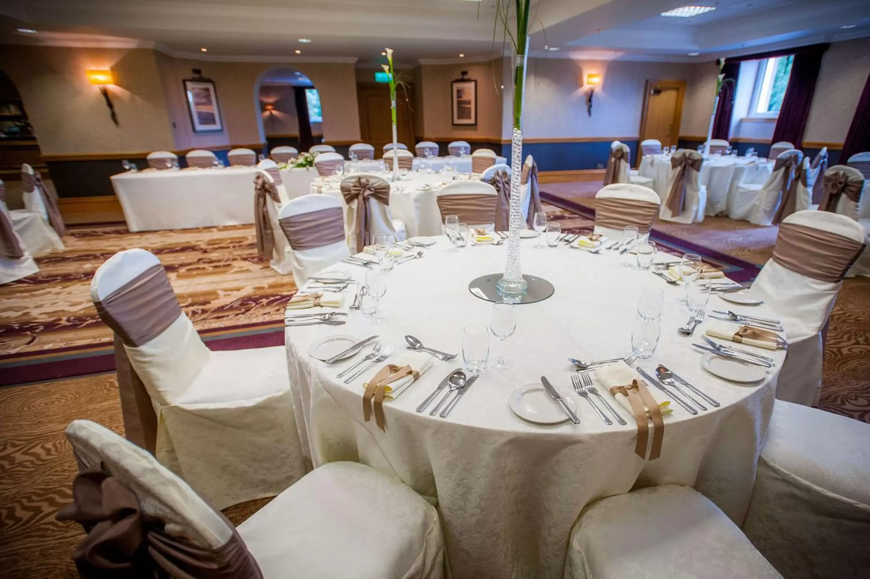 Bedroom, Banquet Facilities in DoubleTree by Hilton Dunblane Hydro Hotel