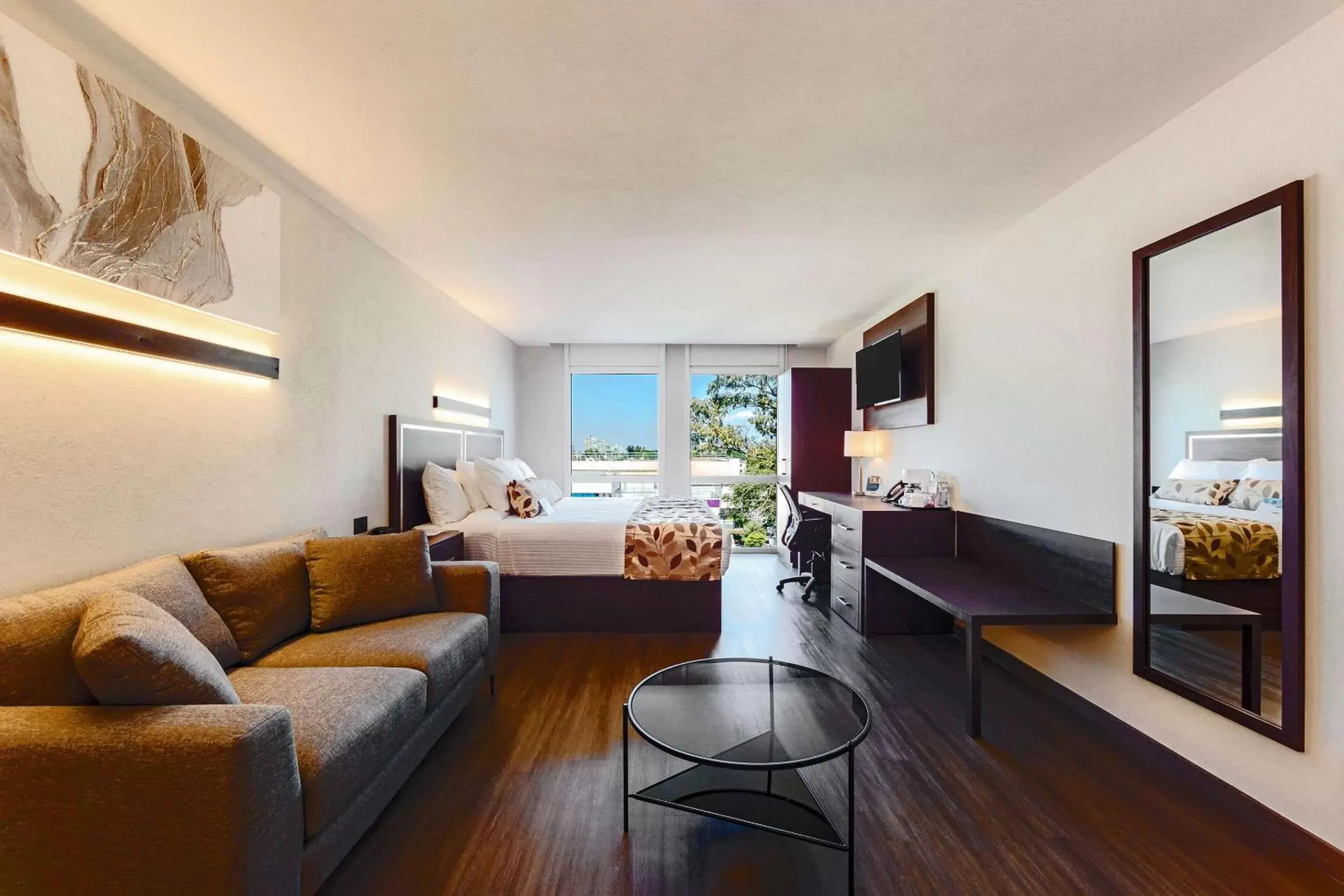 Bedroom, Bed in Sleep Inn Guadalajara Galerias Bedroom, Bed in Sleep Inn Guadalajara Galerias