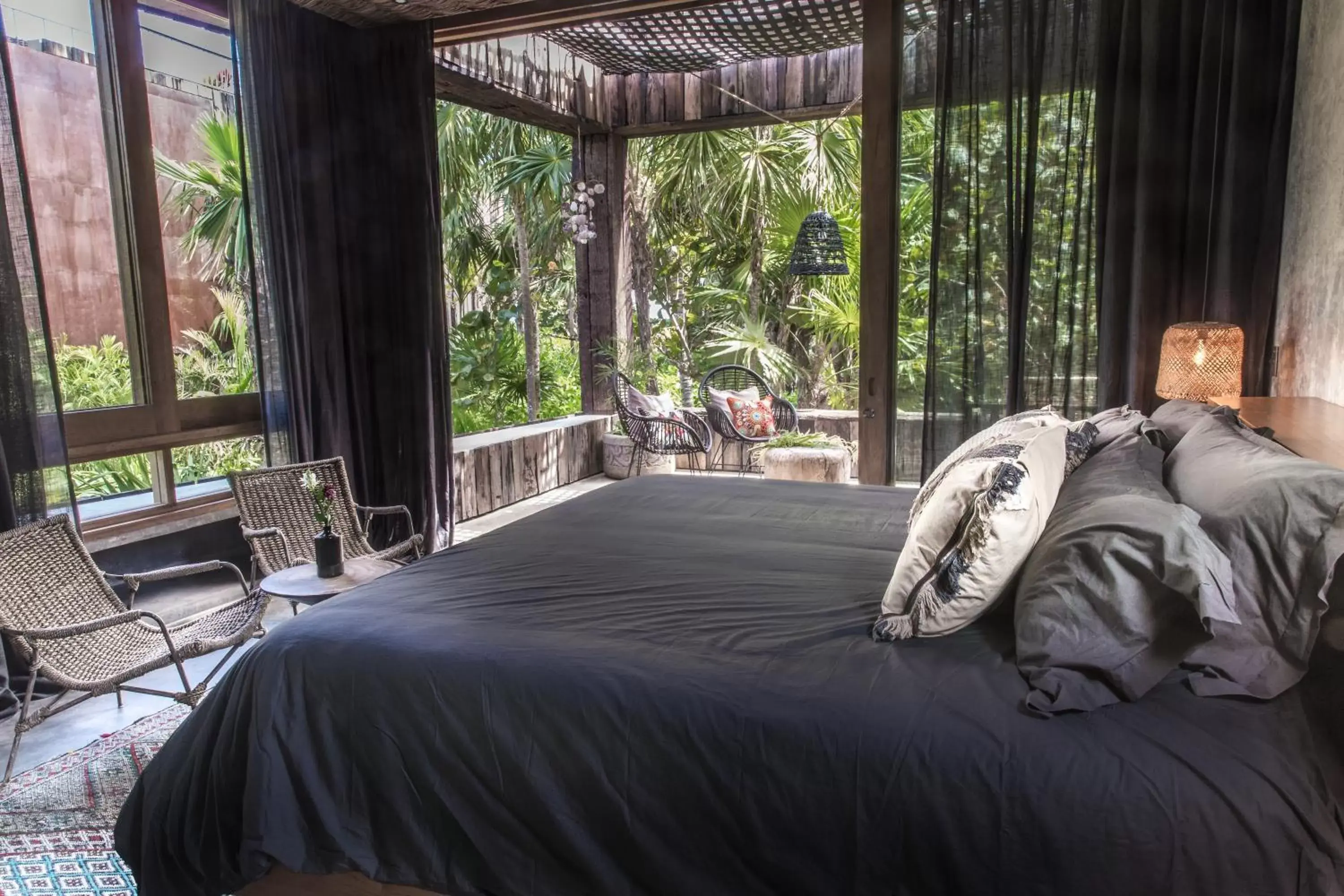 Bed in Be Tulum Beach & Spa Resort