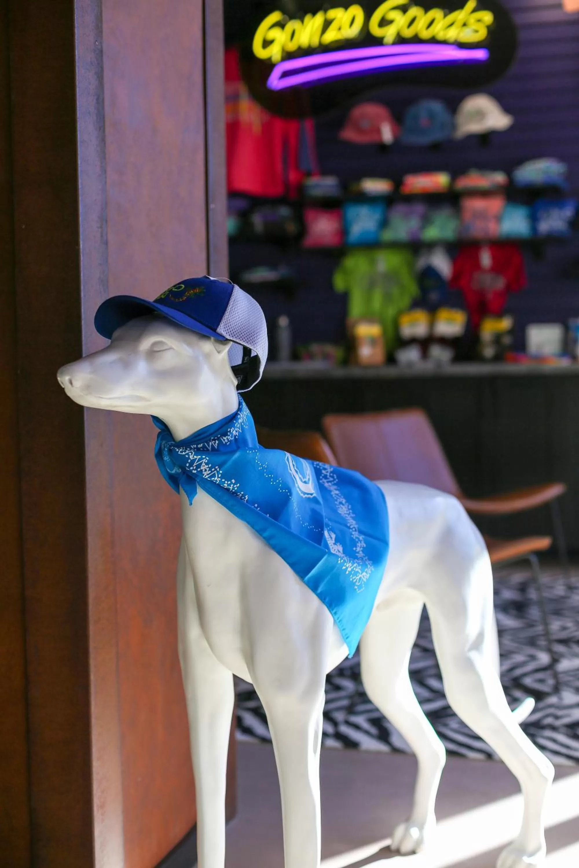 Decorative detail in The Gonzo Inn