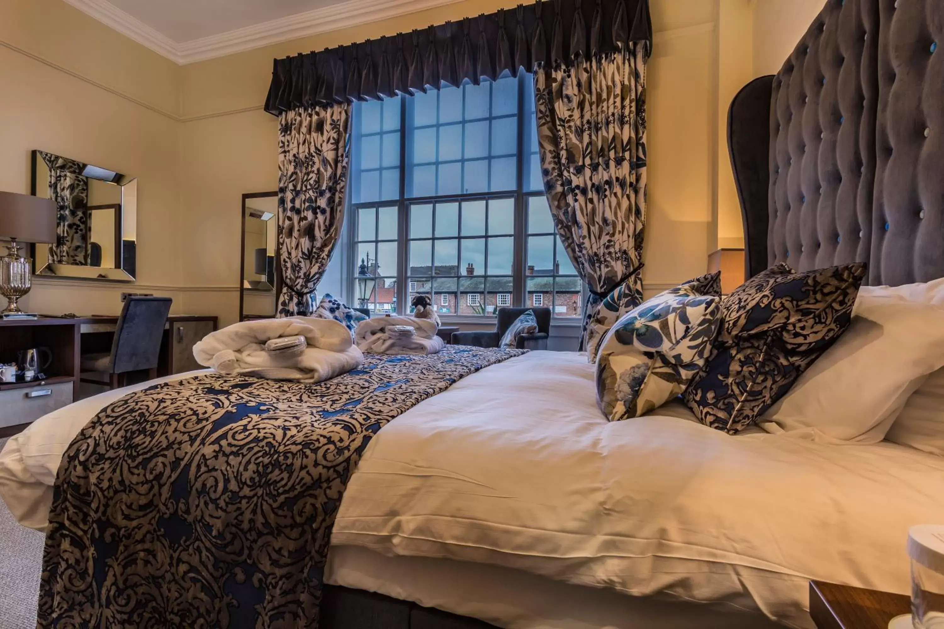 Bedroom in The Golden Fleece Hotel, Thirsk, North Yorkshire