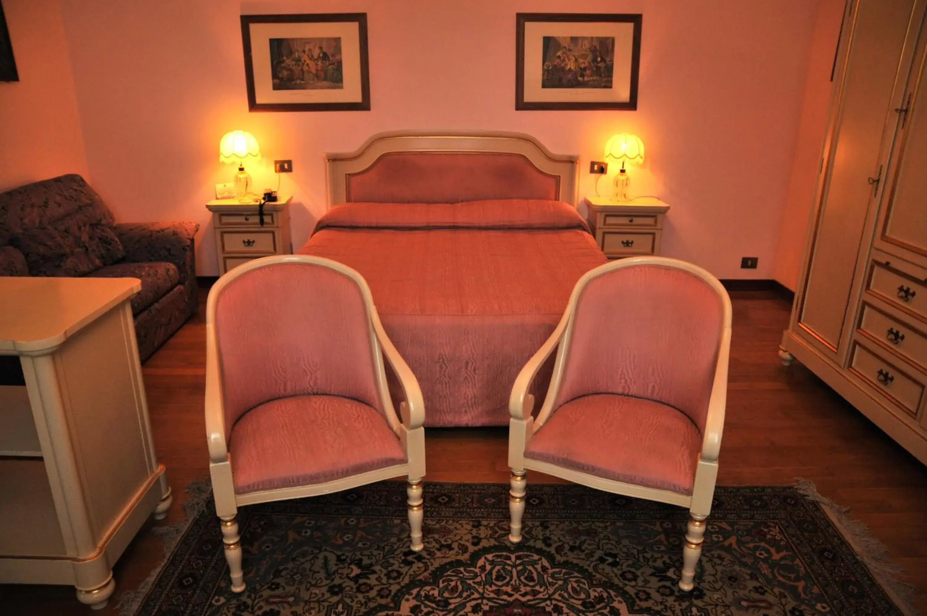 Decorative detail, Bed in Park Hotel Villa Giustinian