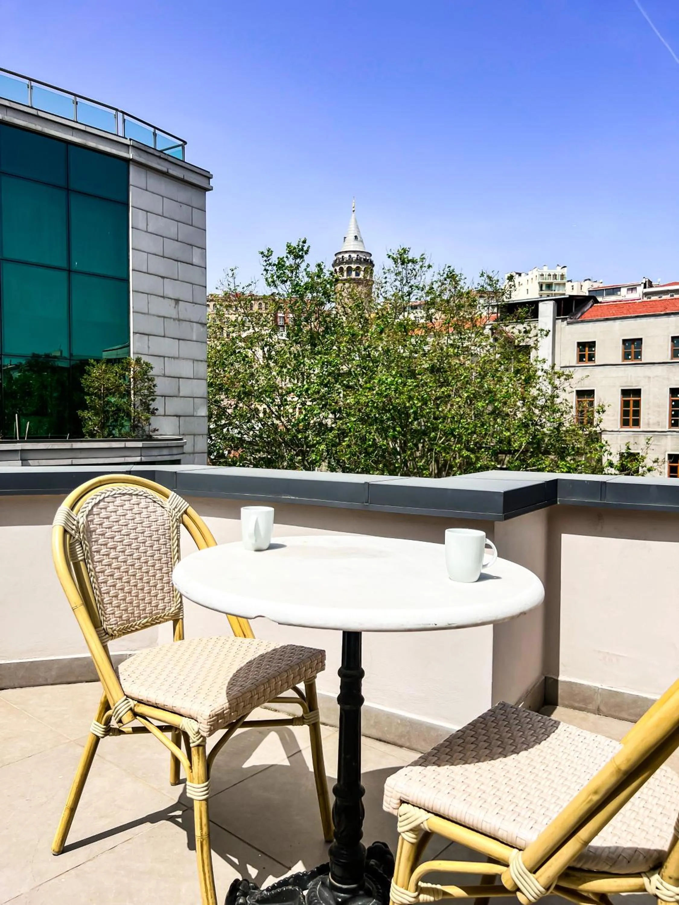 Balcony/Terrace in Triada Hotel Karaköy