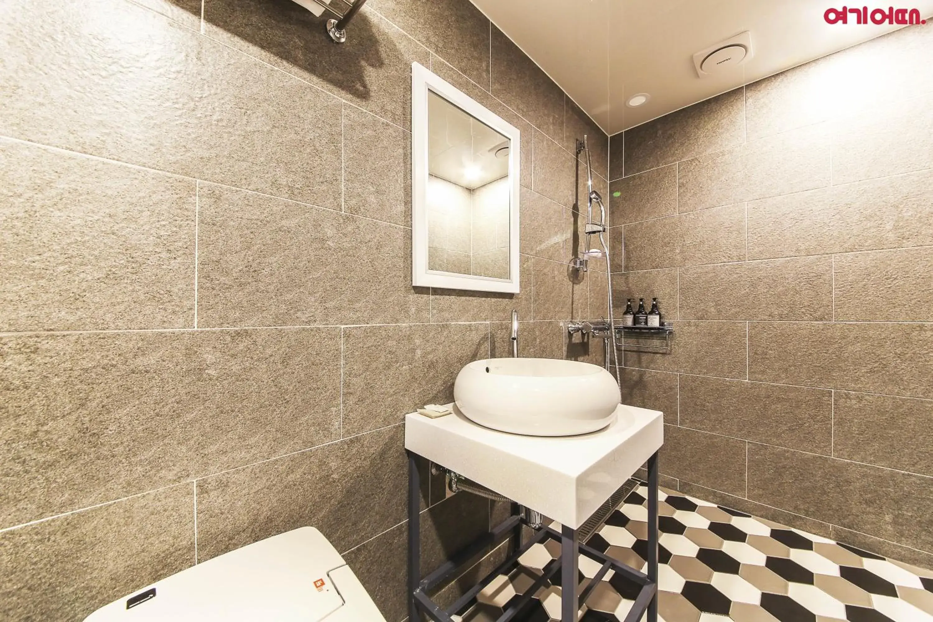 Bathroom in Hotel Gray