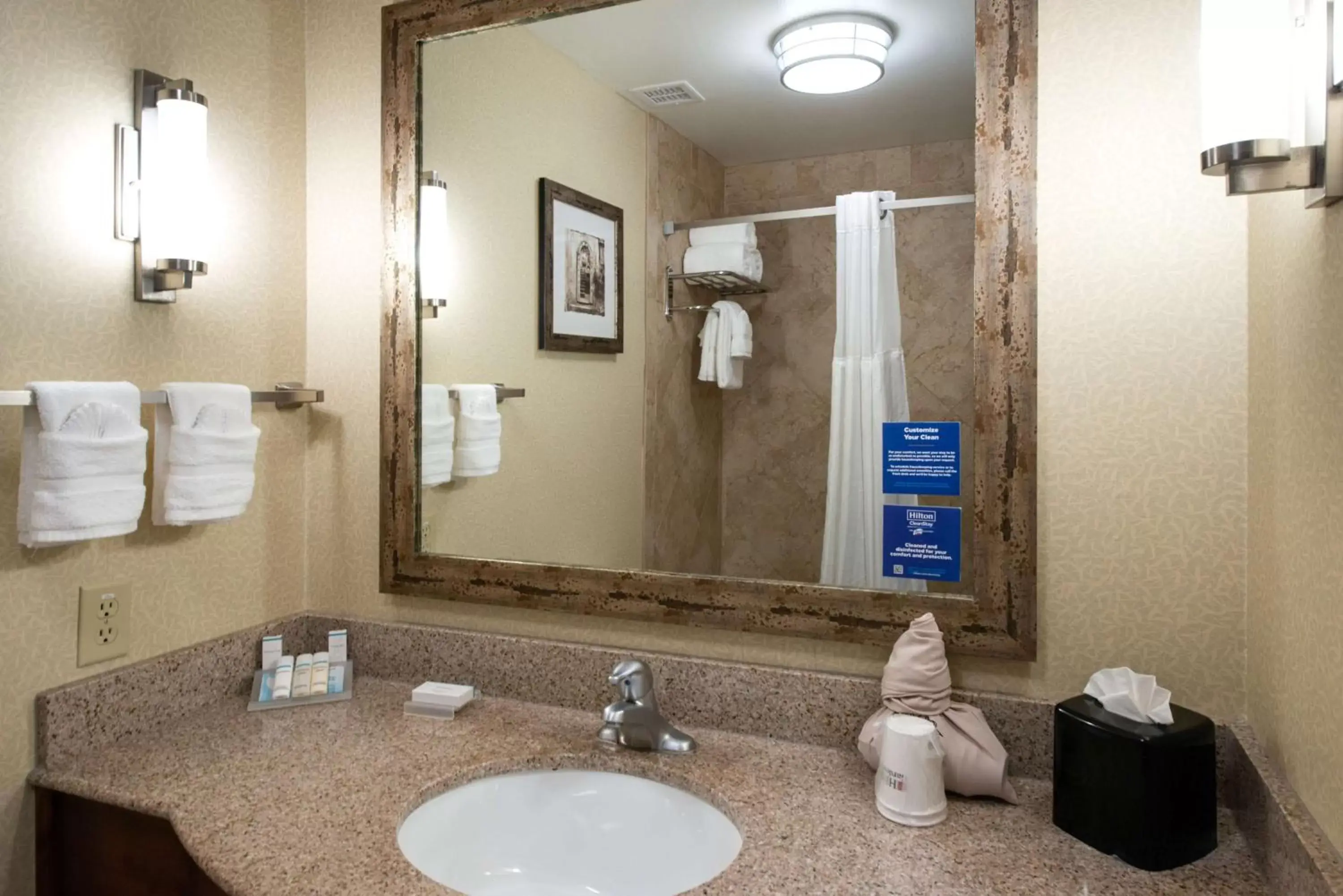 Bathroom in Hilton Garden Inn Denton