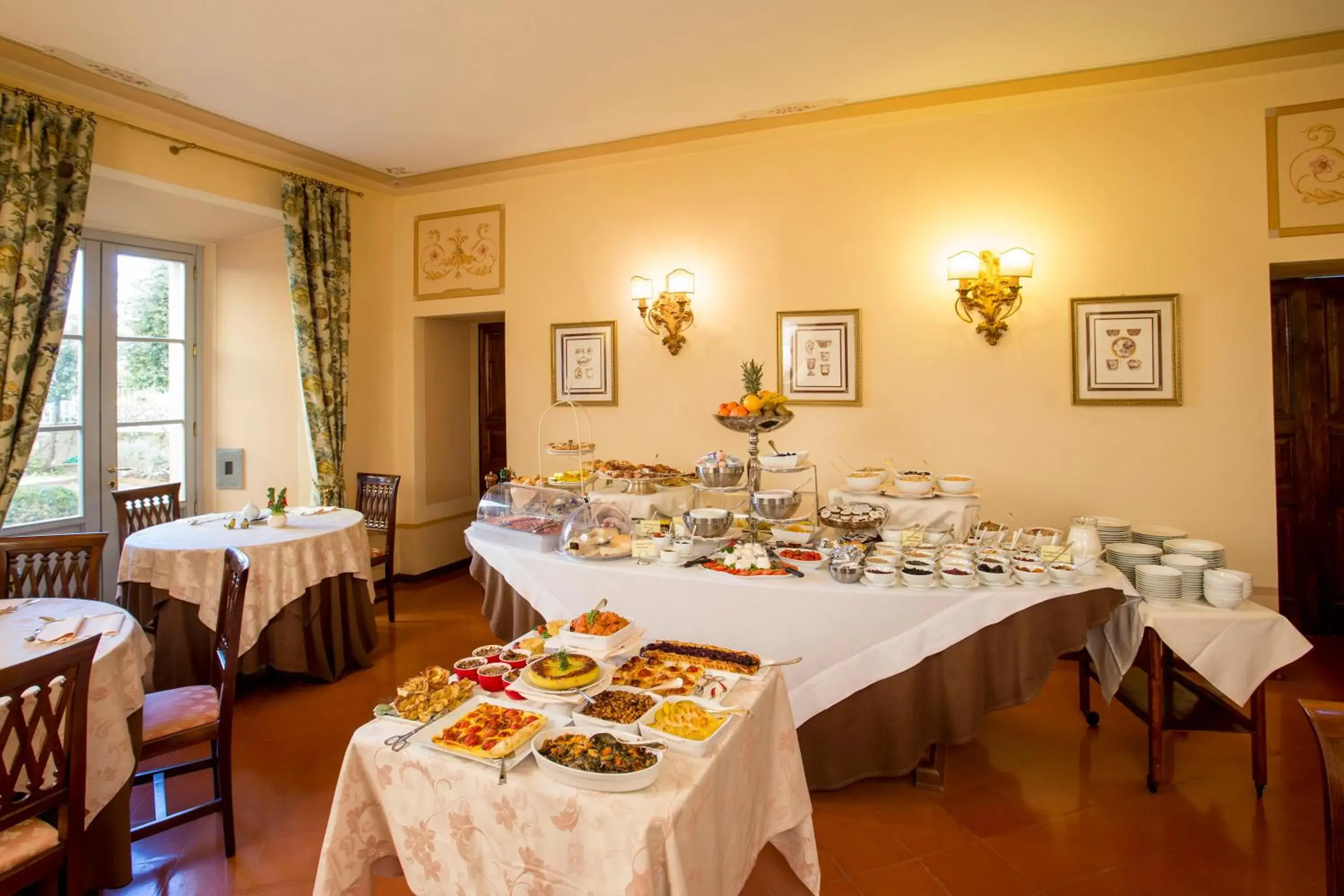 Breakfast, Restaurant/Places to Eat in Hotel Villa Marsili