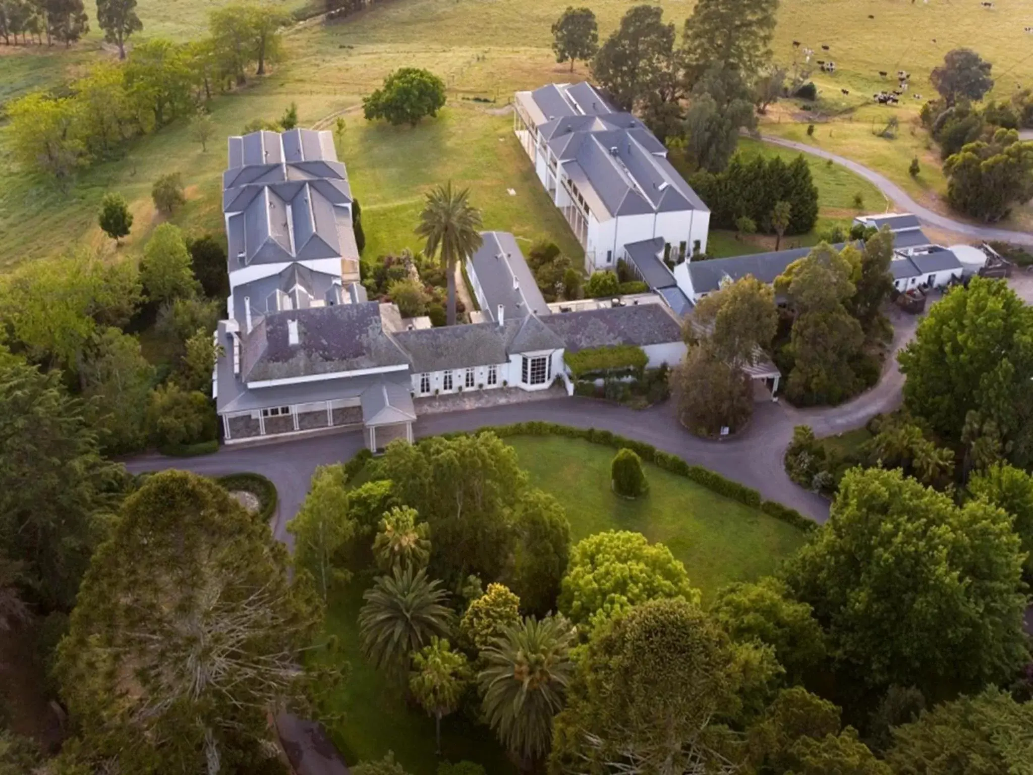 Bird's eye view, Bird's-eye View in Chateau Yering Hotel