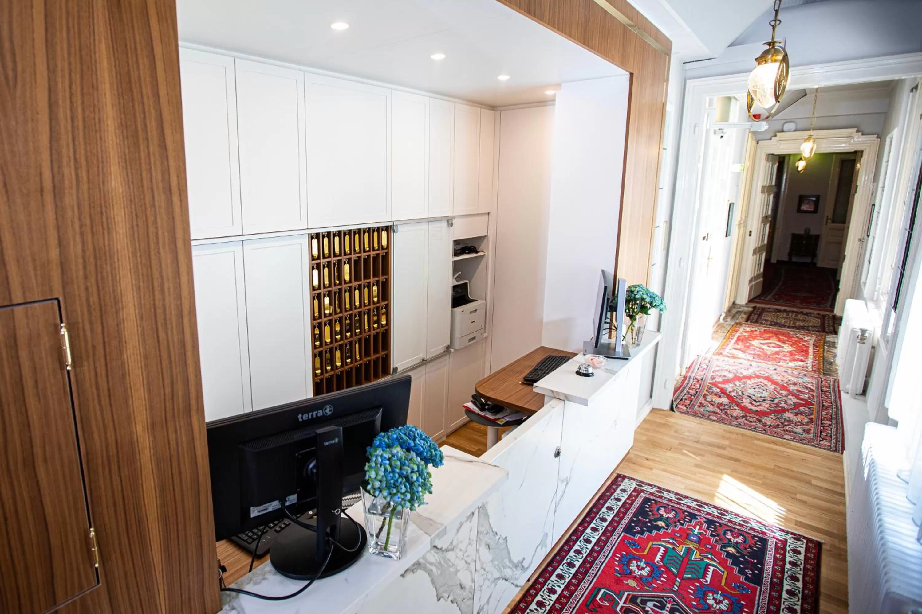 Lobby or reception in Boutique Hotel Nossek