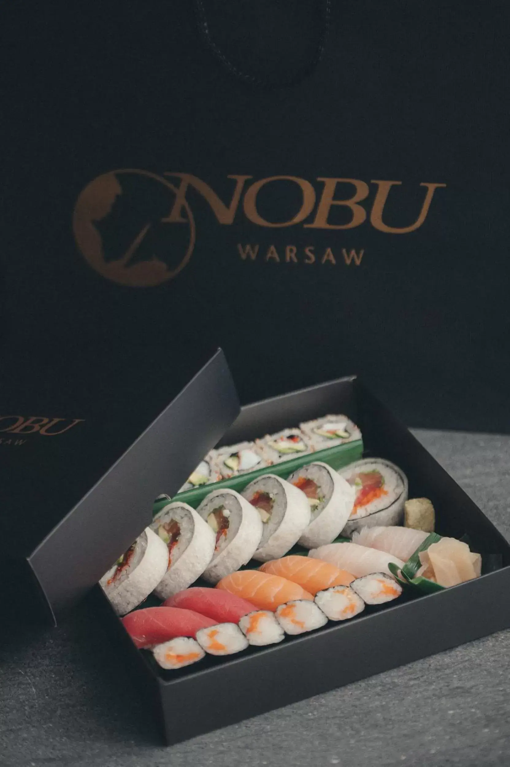 Food in Nobu Hotel Warsaw