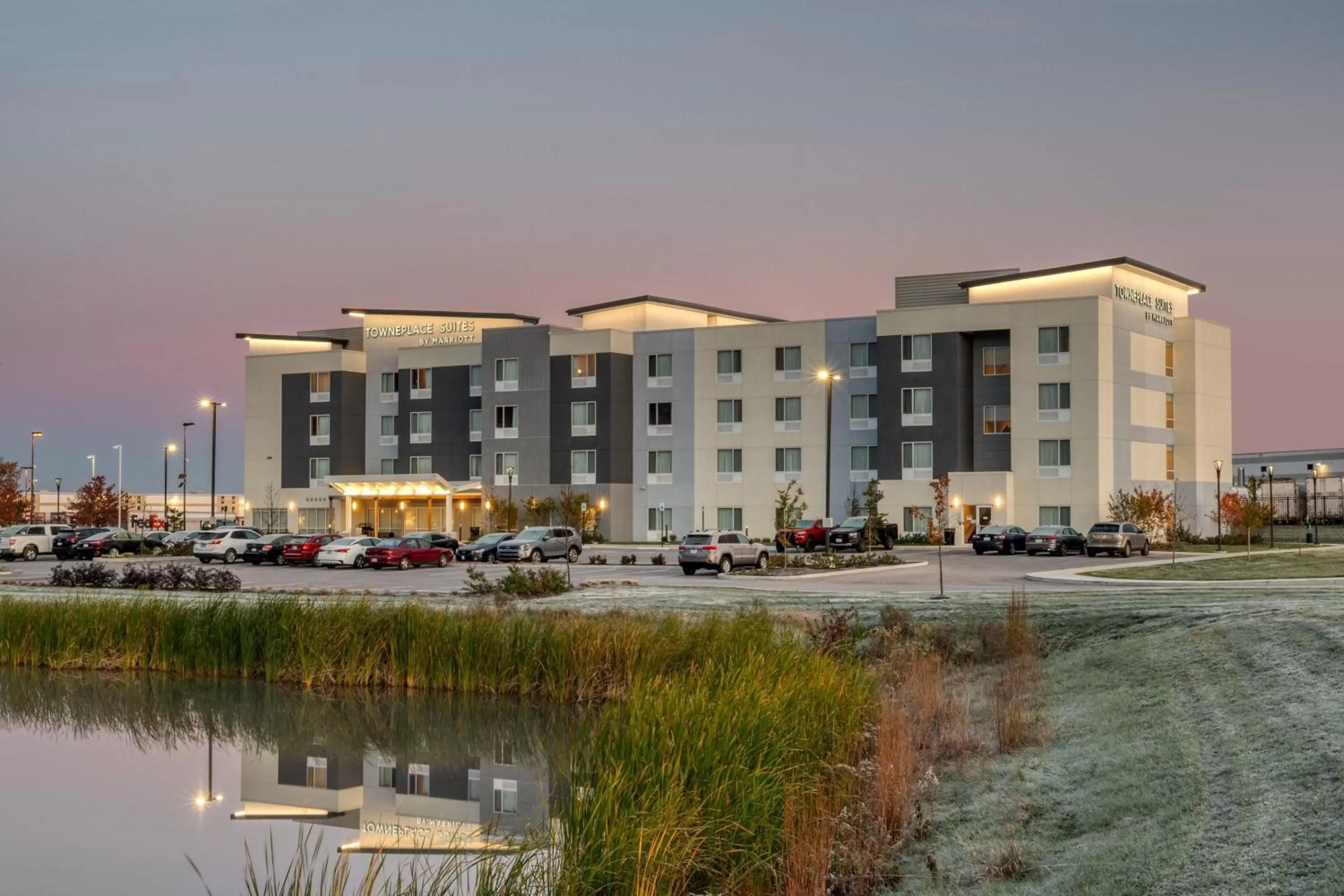Property building in TownePlace Suites by Marriott Indianapolis Airport