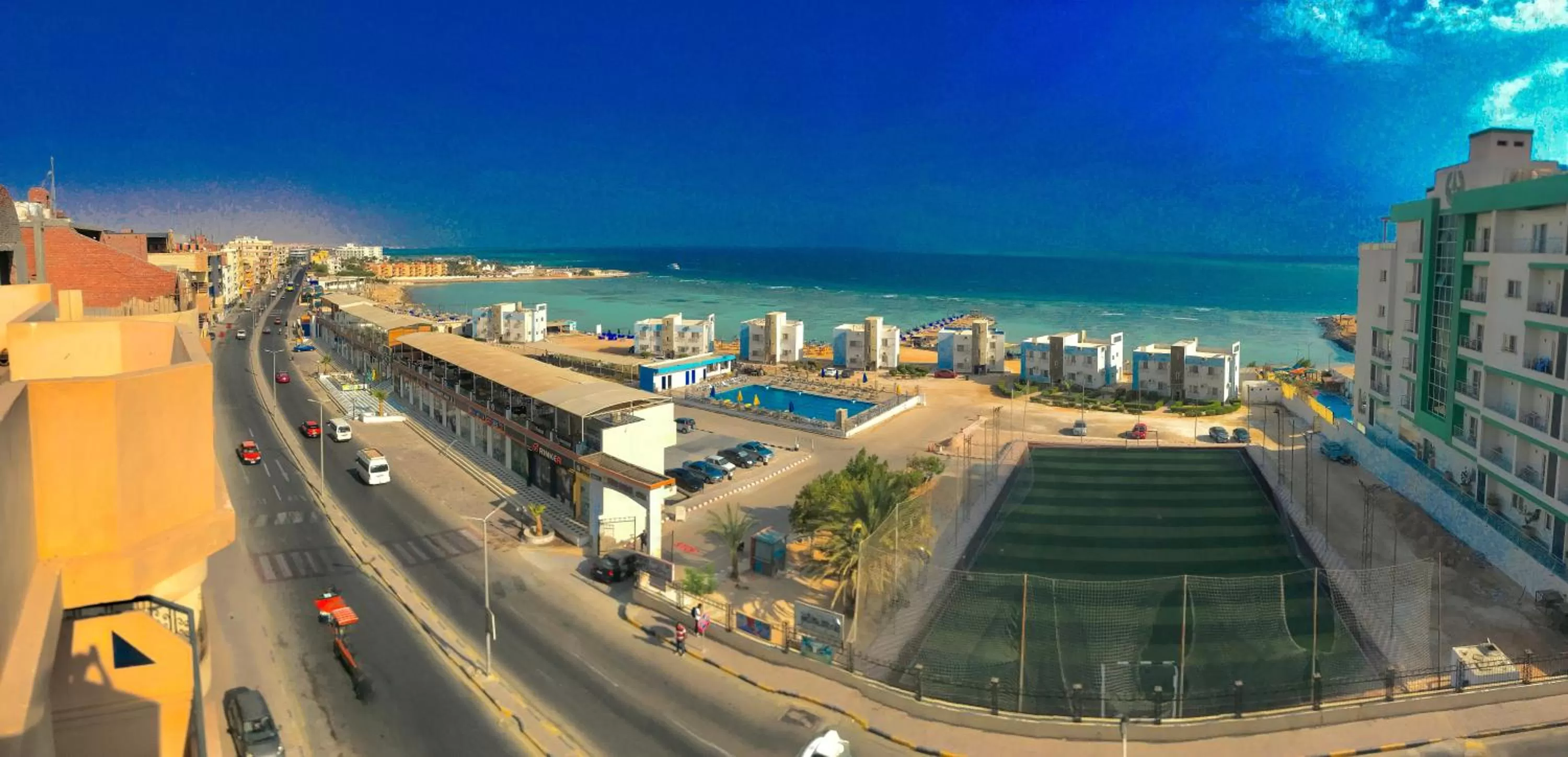 City view in Sea View Hotel