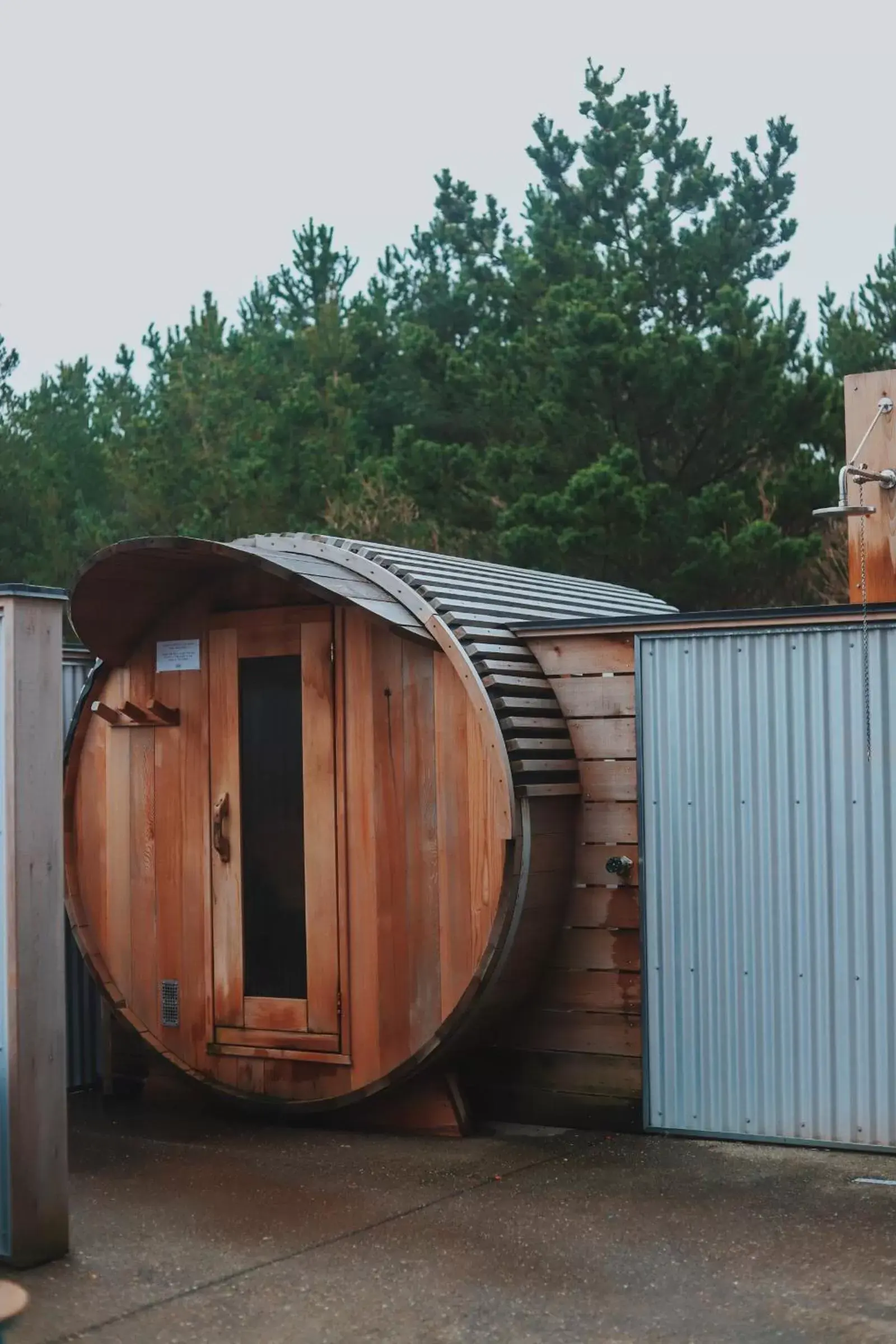 Sauna in Adrift Hotel