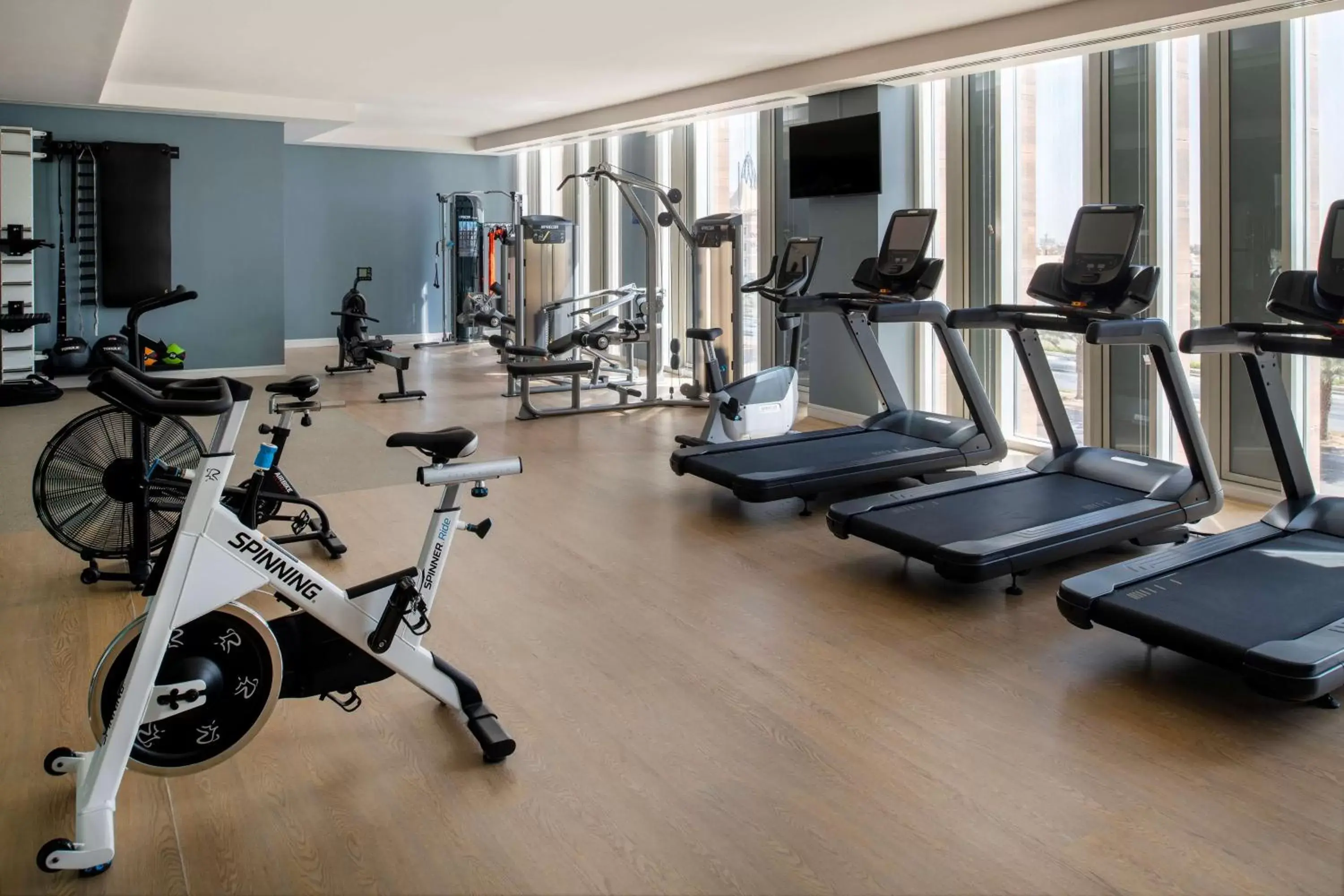 Fitness centre/facilities in Hilton Garden Inn Riyadh Financial District Fitness centre/facilities in Hilton Garden Inn Riyadh Financial District