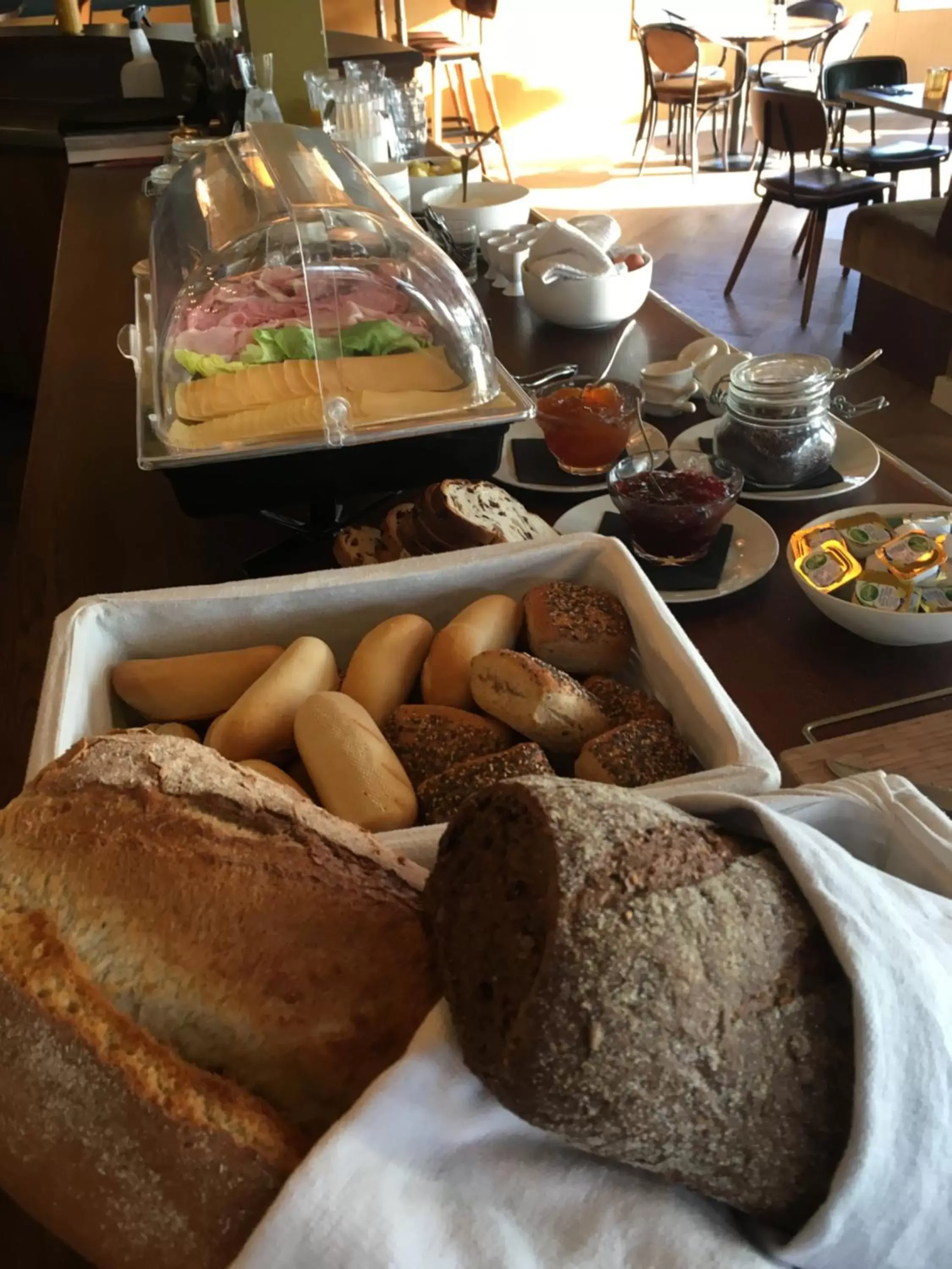 Continental breakfast in Hotel In't Holt 1654 Grand Café & Logement