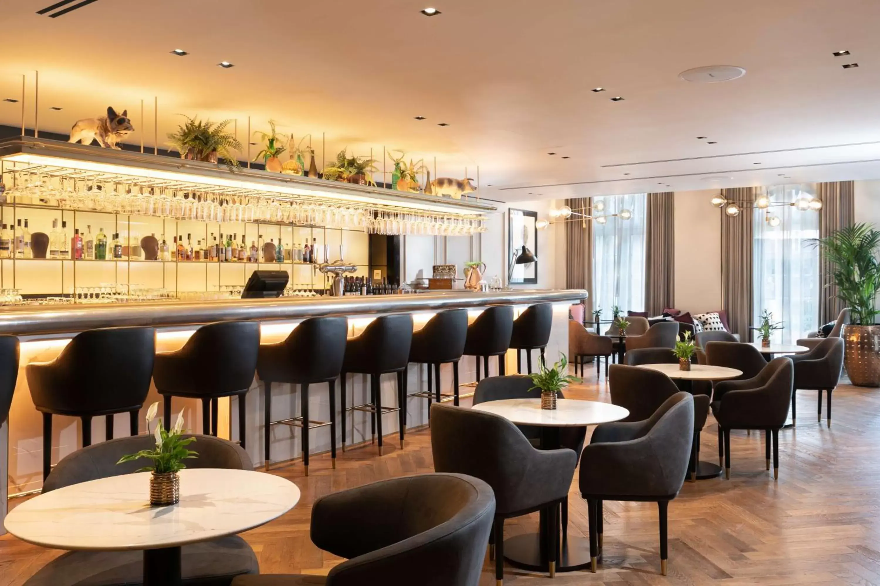 Lounge or bar, Restaurant/Places to Eat in Holmes Hotel London
