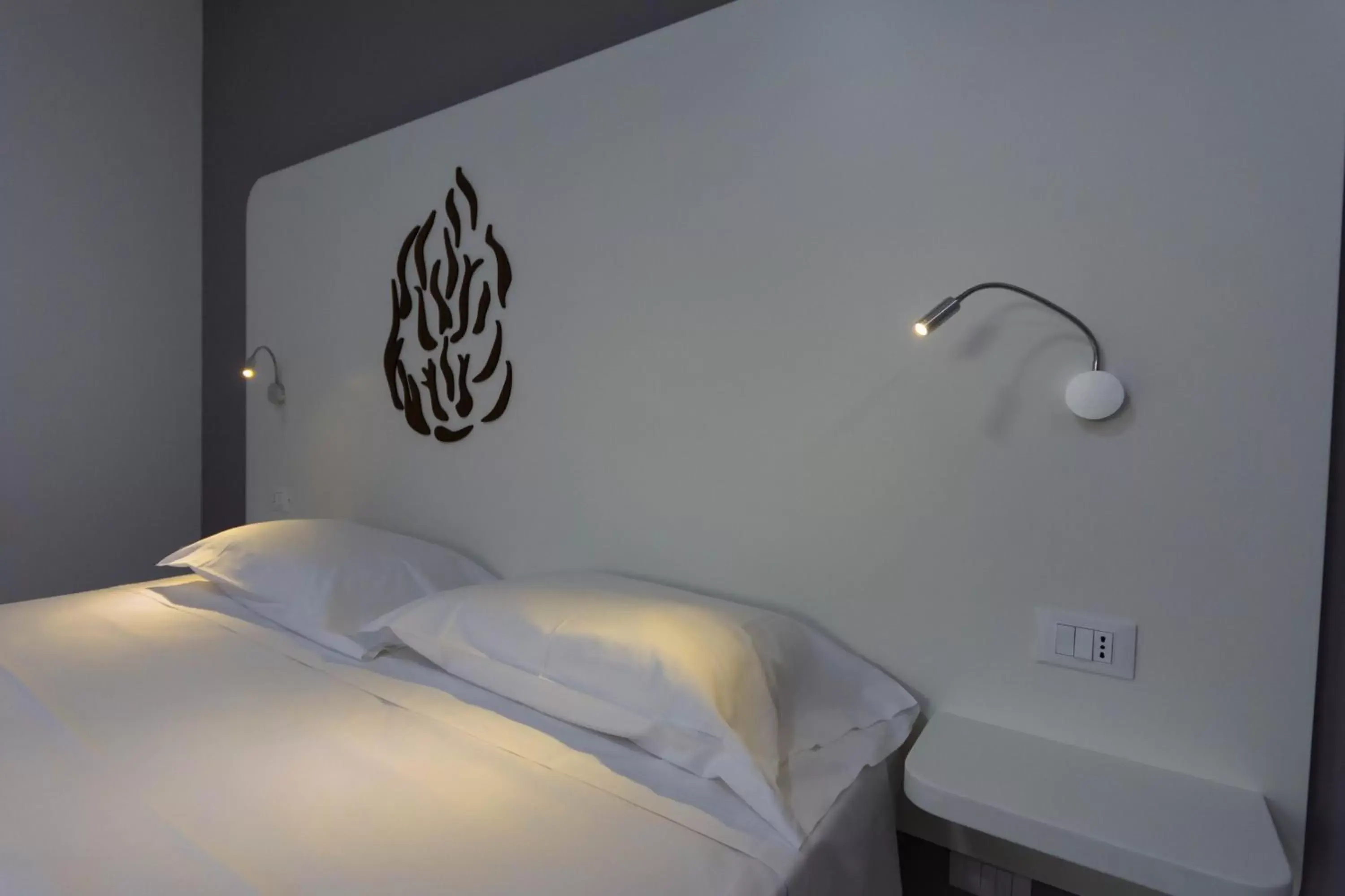 Bedroom, Bed in Aether Suites Tropea - Free Parking