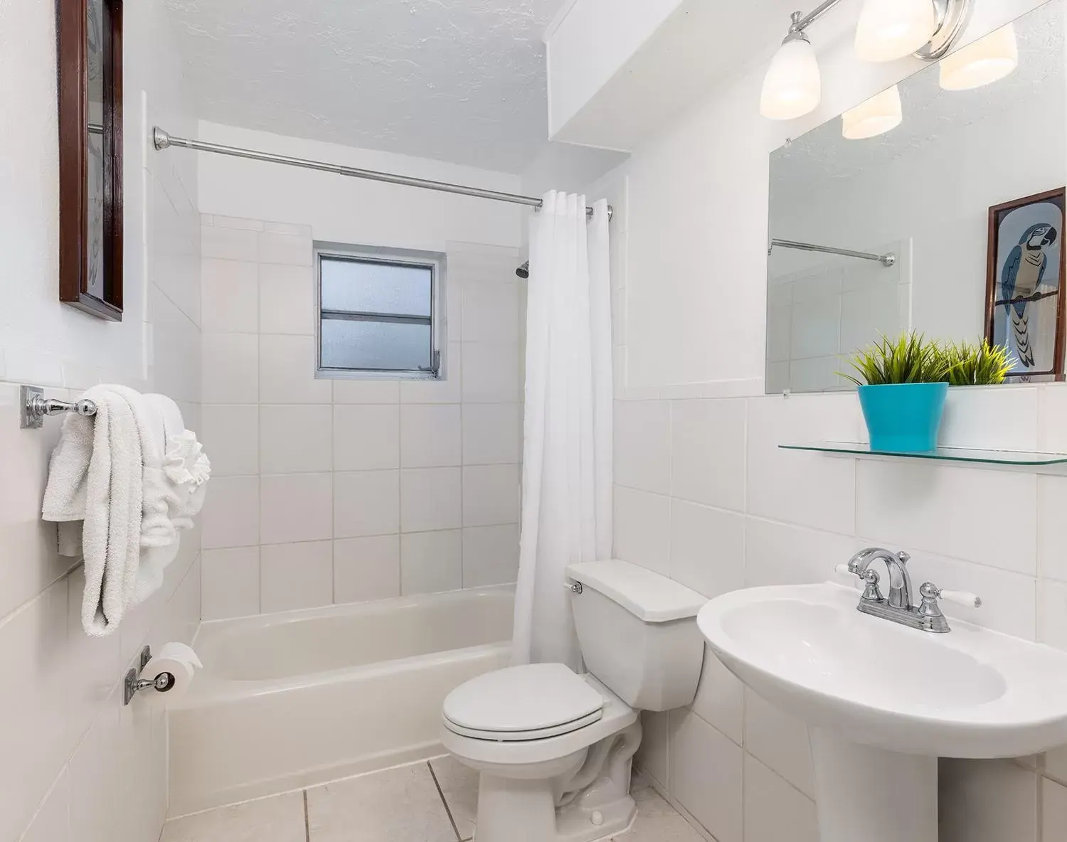 Bathroom in Gulf View Waterfront Resort