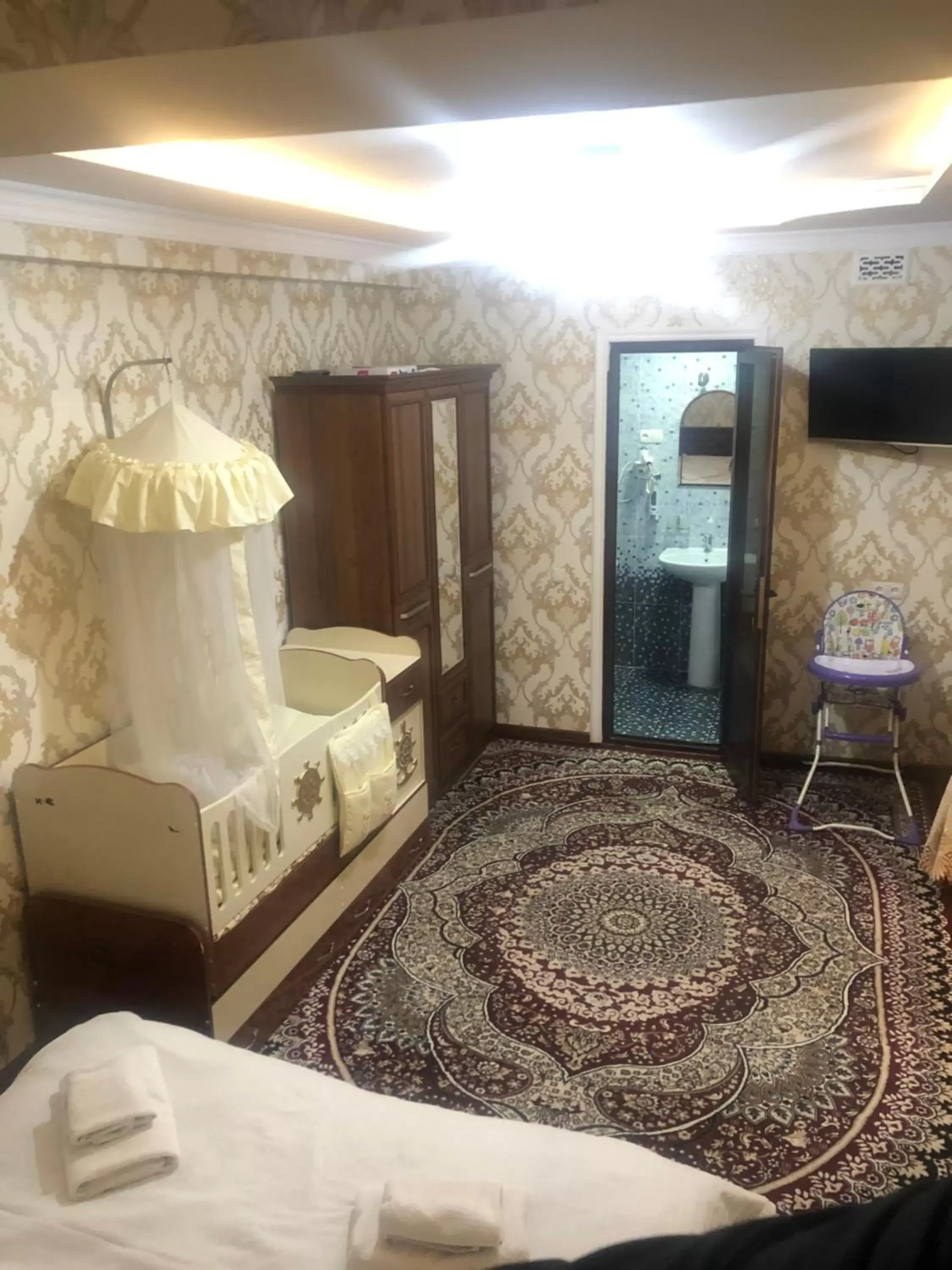 Bed in Tilyakori Hotel Bed in Tilyakori Hotel