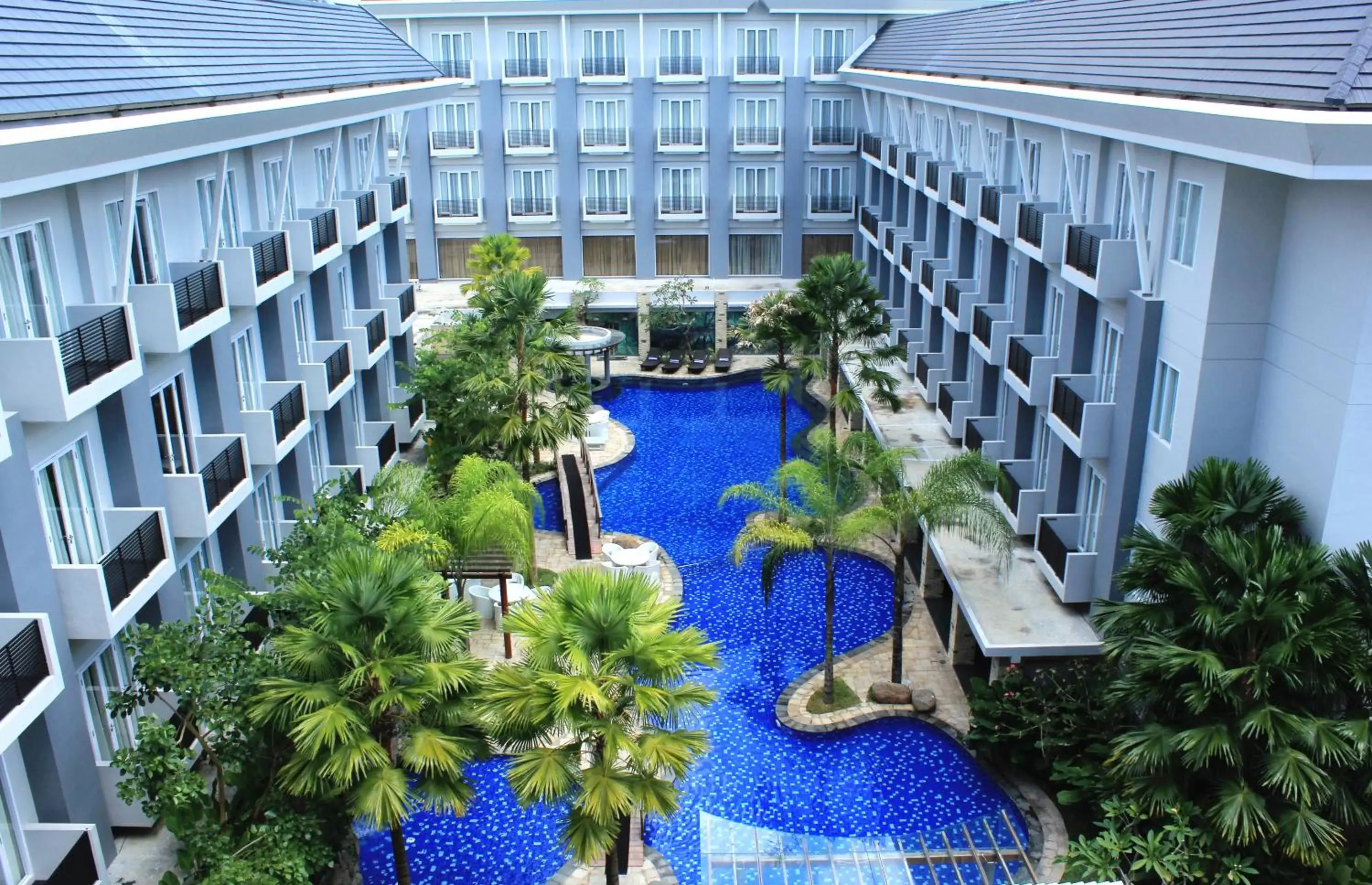 Pool View in Swiss-Belhotel Danum Palangkaraya