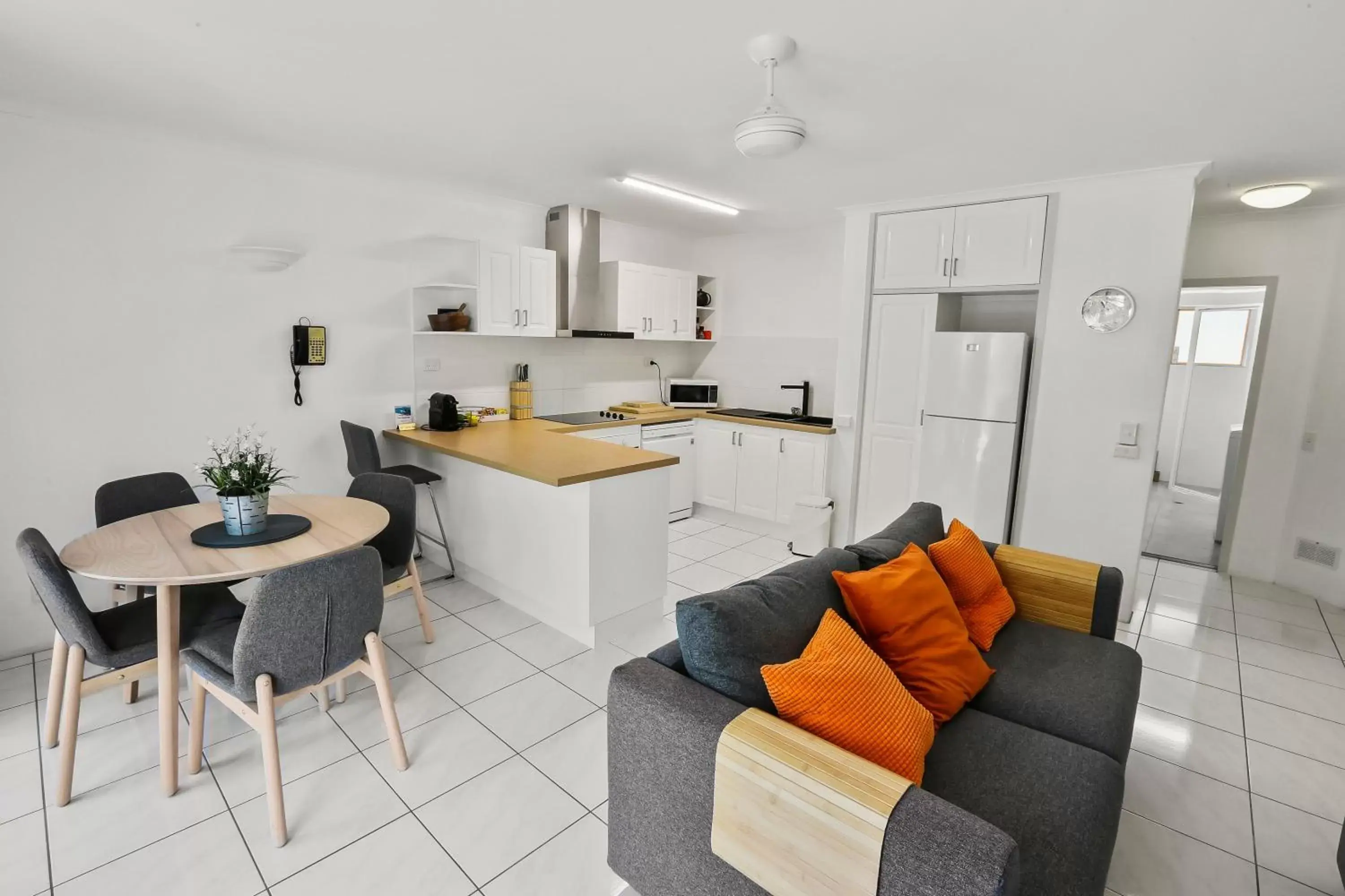 Living room, Seating Area in Agincourt Beachfront Apartments