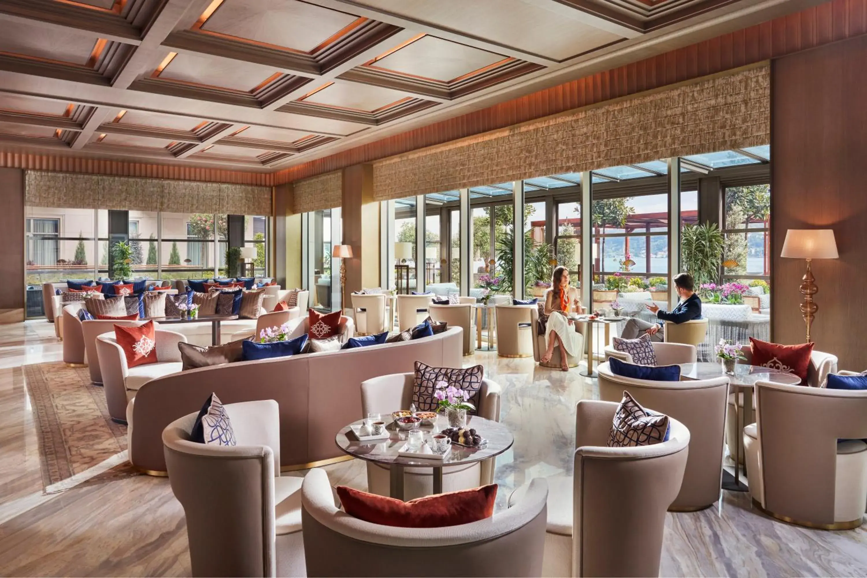 Lounge or bar, Restaurant/Places to Eat in Mandarin Oriental Bosphorus, Istanbul